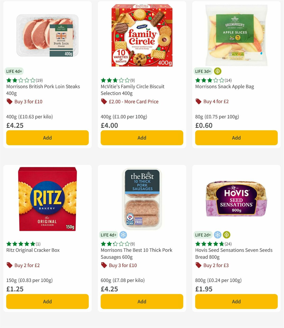 Morrisons Offers from 16 December