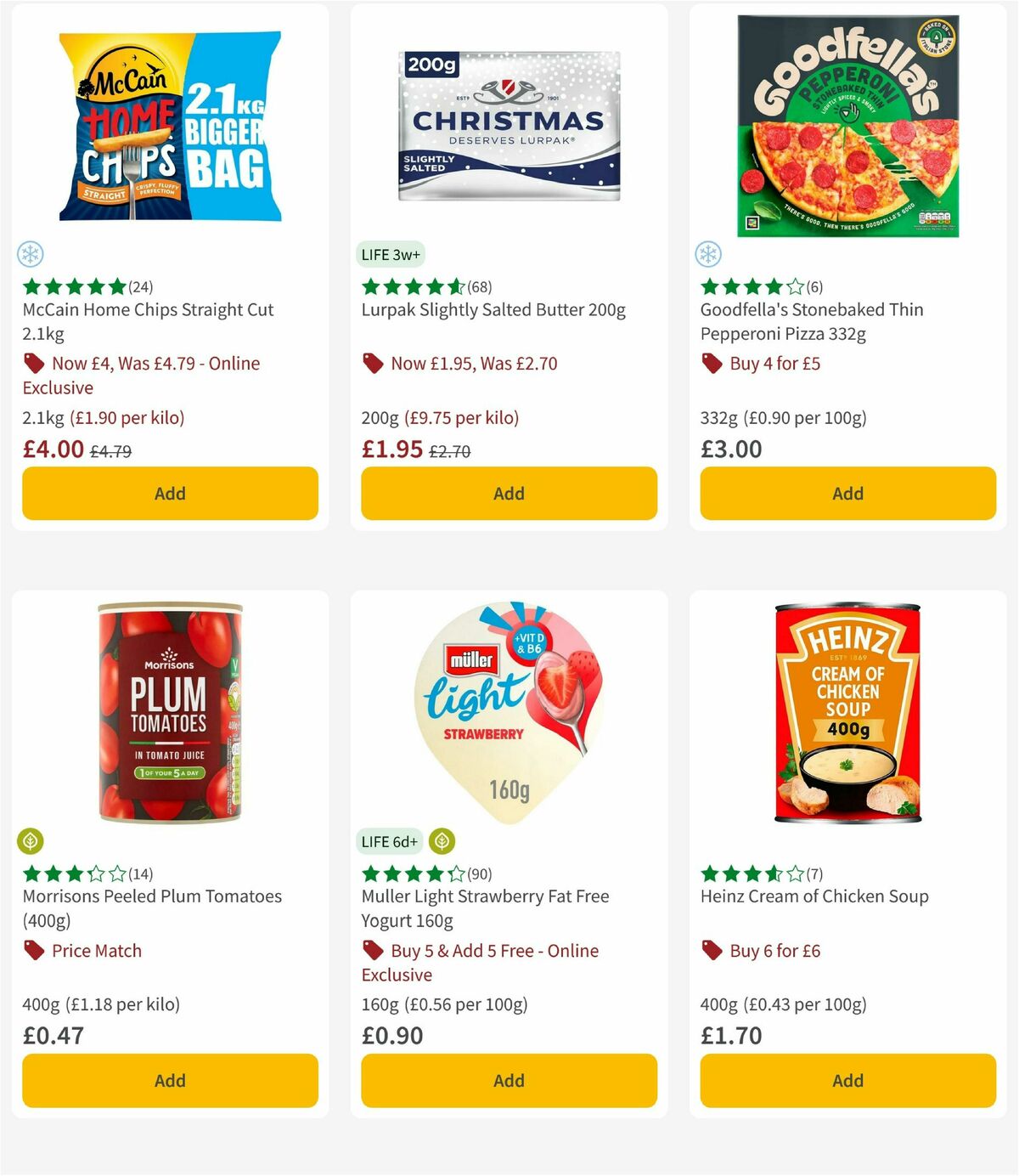 Morrisons Offers from 16 December