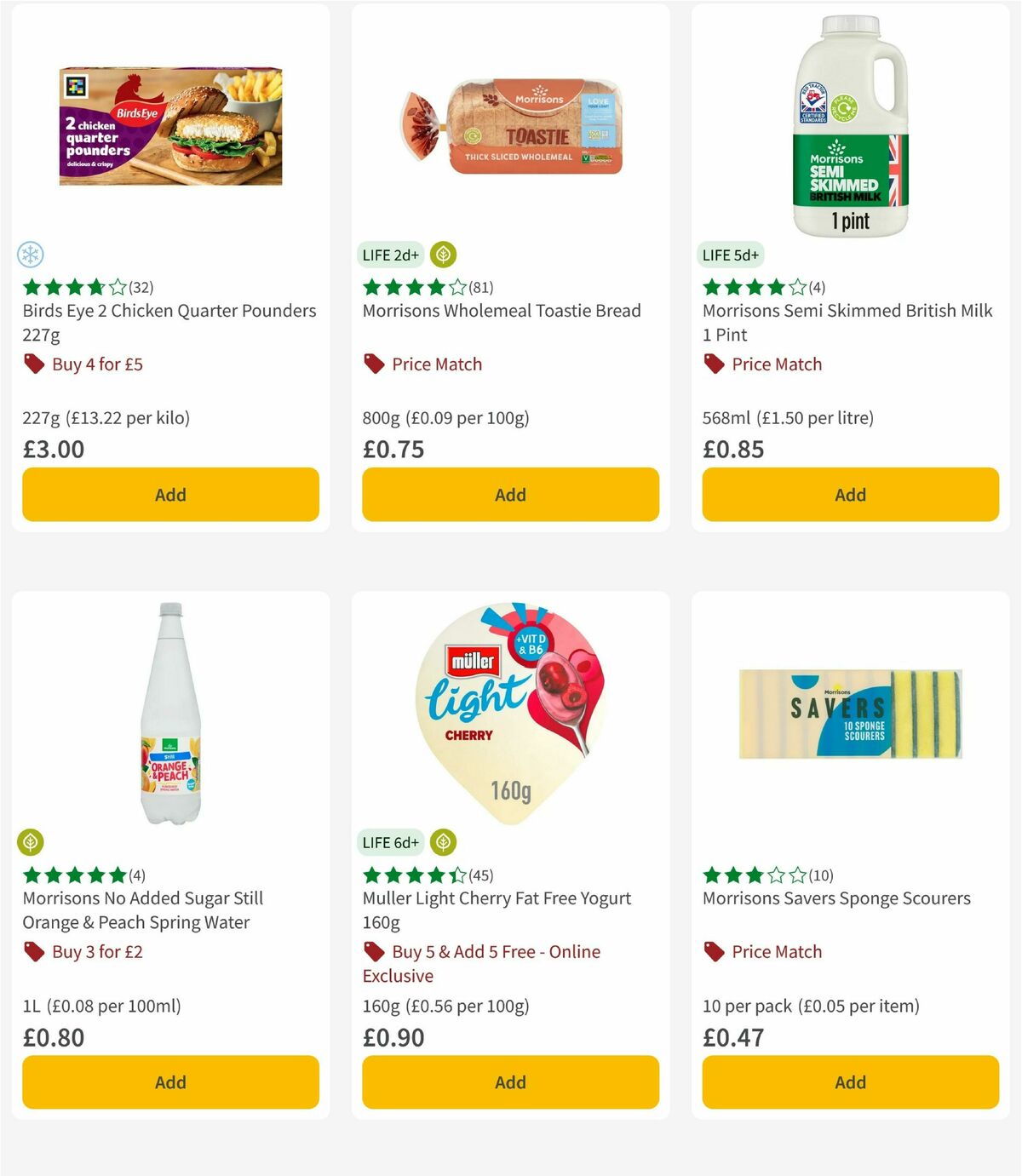 Morrisons Offers from 16 December