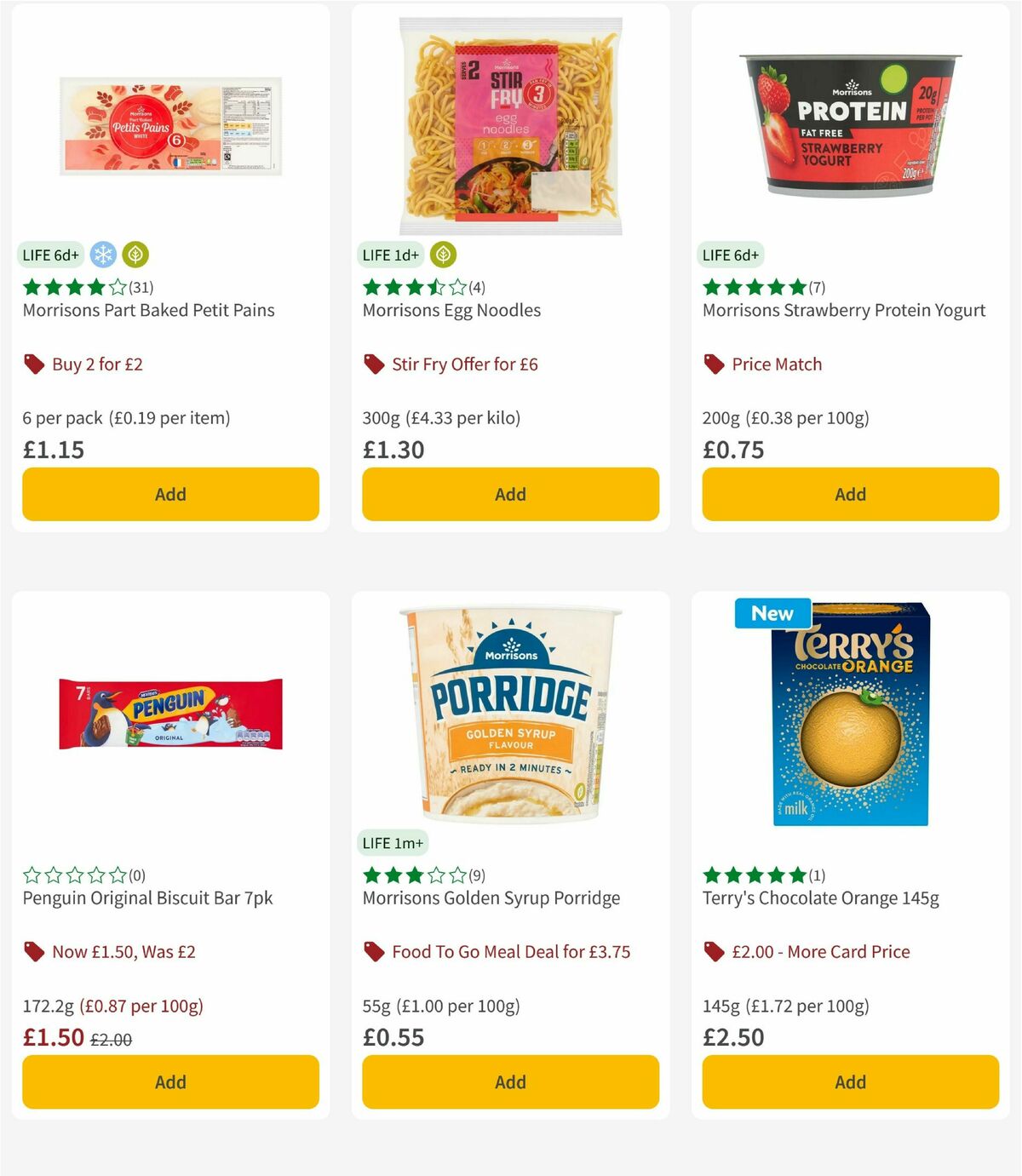 Morrisons Offers from 16 December
