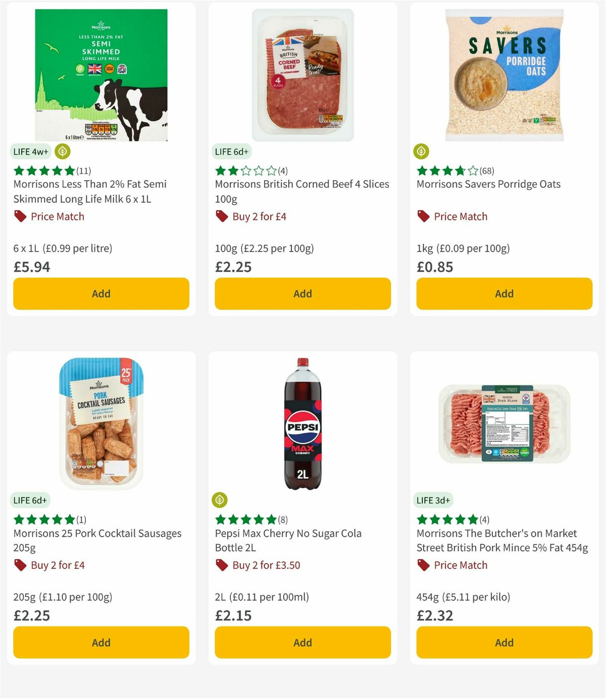 Morrisons Offers from 16 December