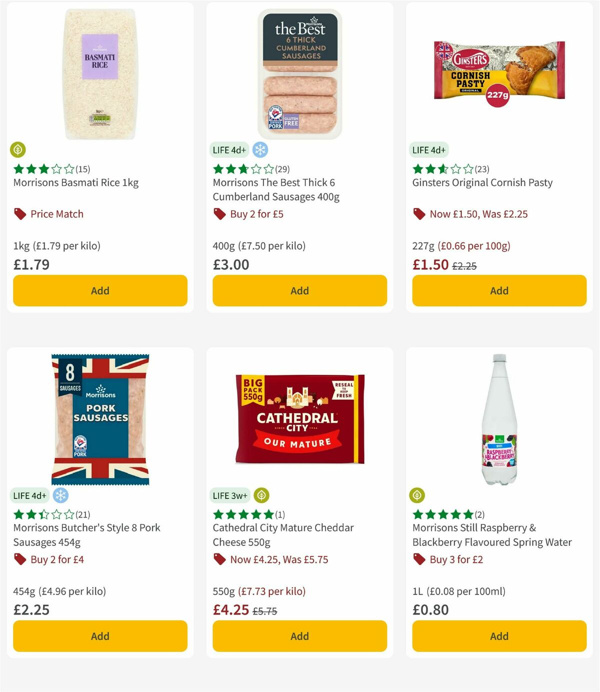 Morrisons Offers from 16 December
