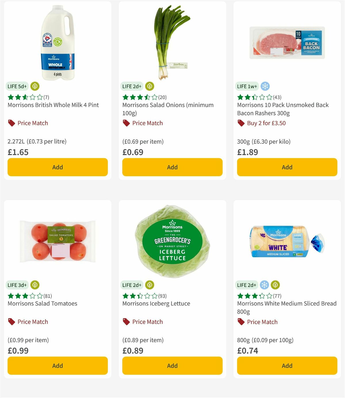 Morrisons Offers from 16 December