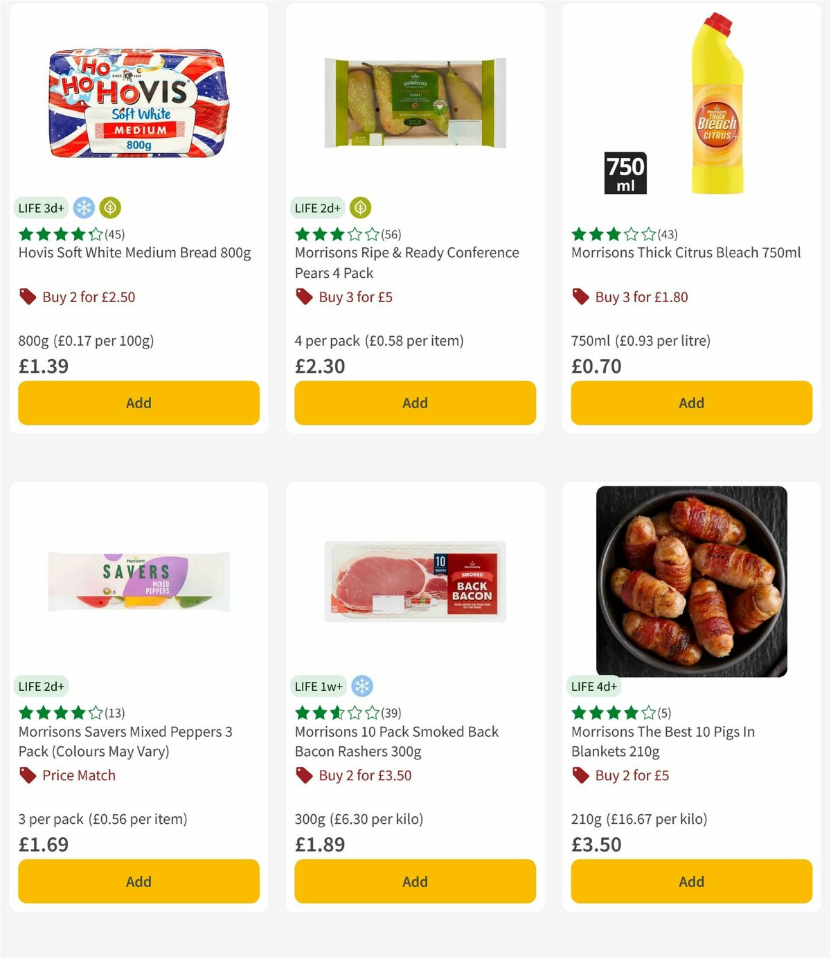 Morrisons Offers from 16 December