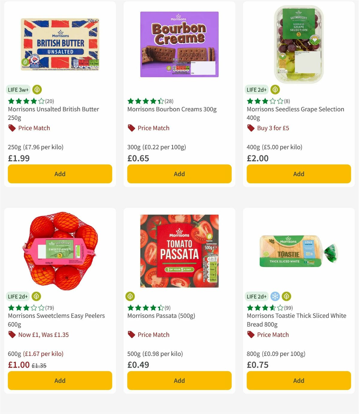 Morrisons Offers from 16 December