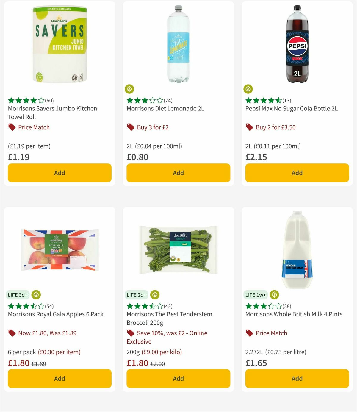 Morrisons Offers from 16 December