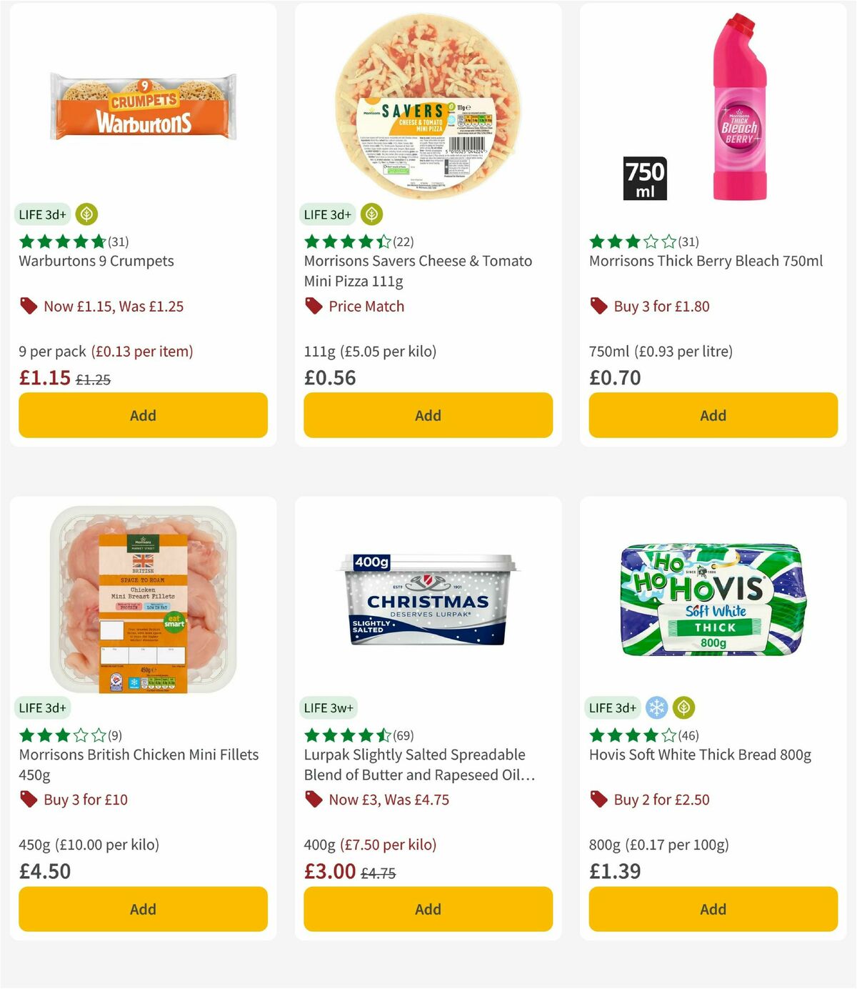 Morrisons Offers from 16 December