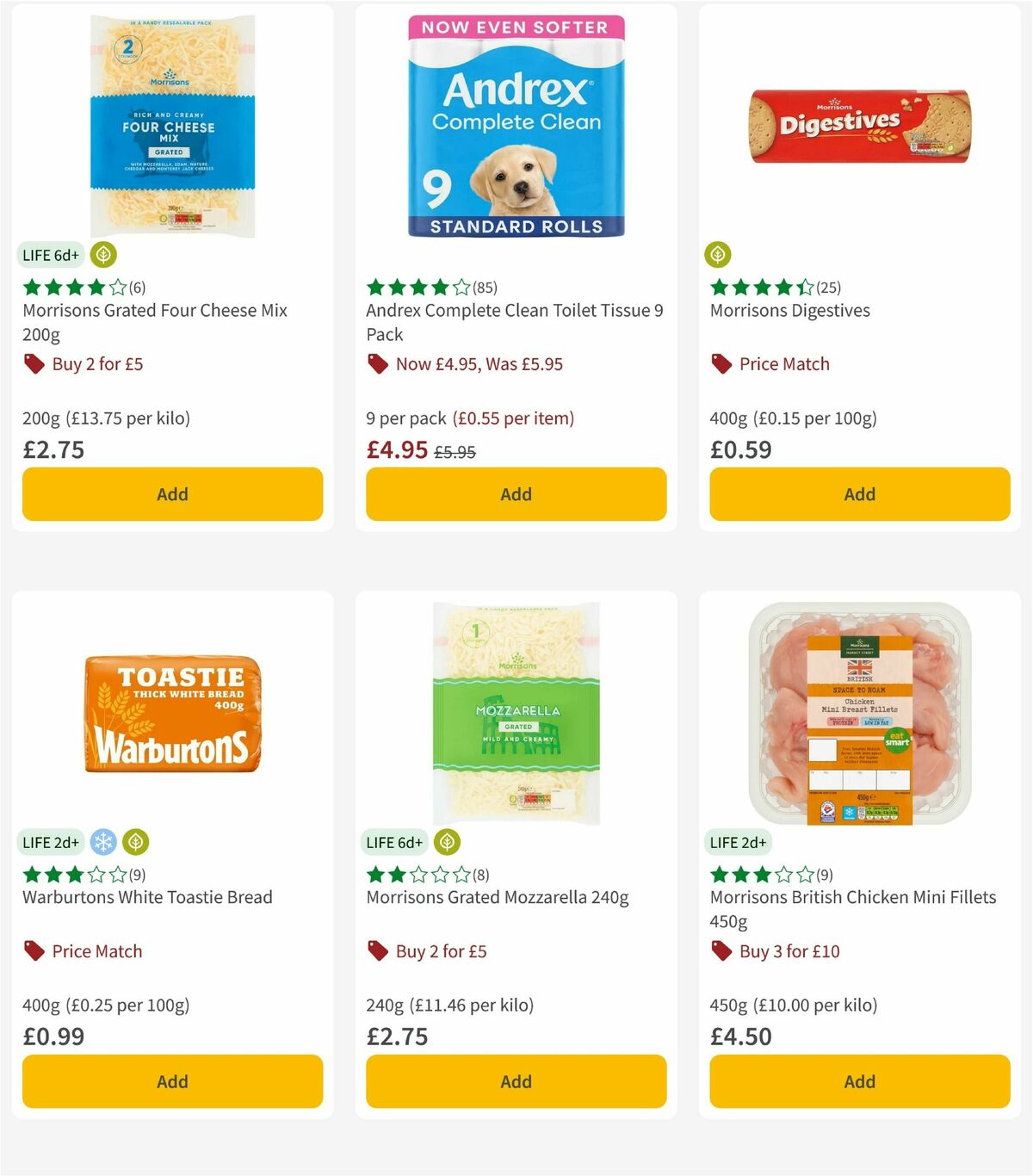 Morrisons Offers from 2 January