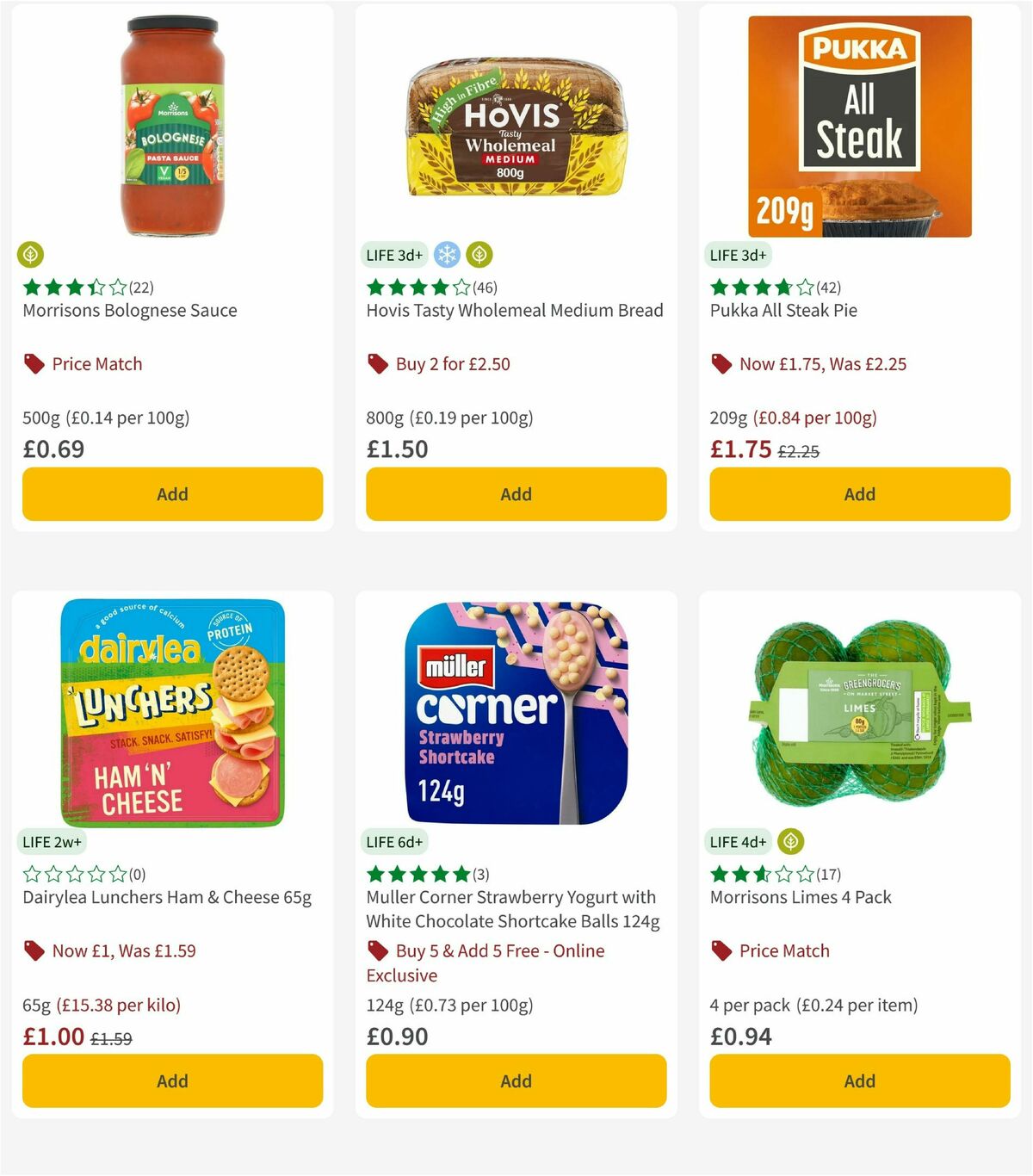 Morrisons Offers from 2 January