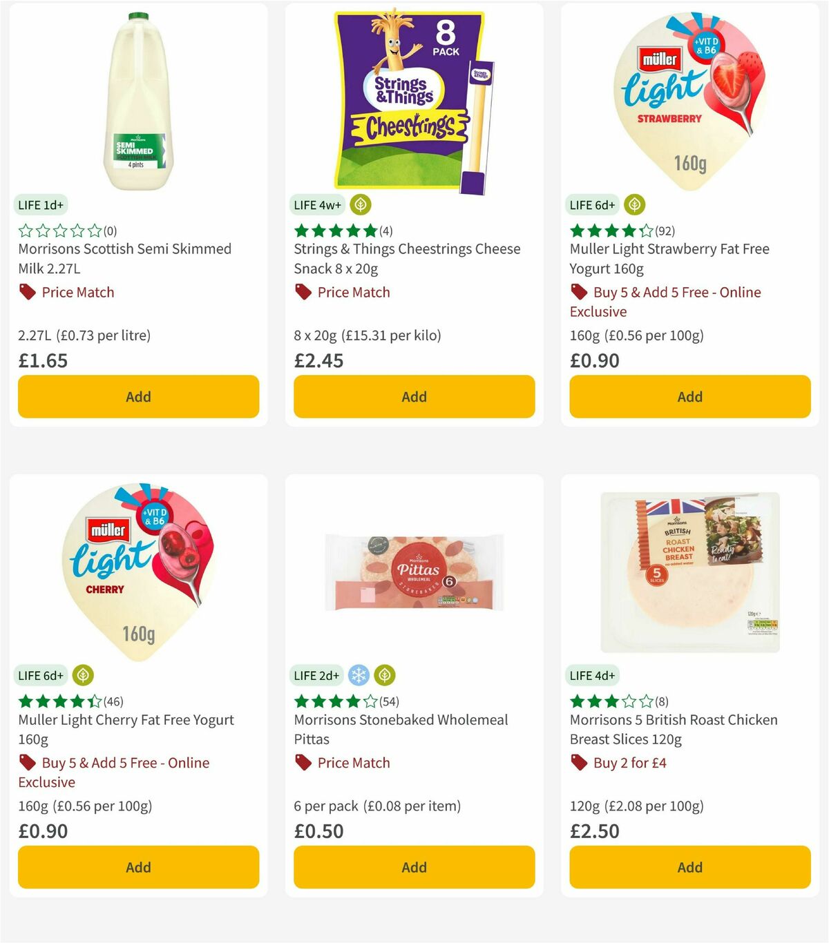 Morrisons Offers from 2 January