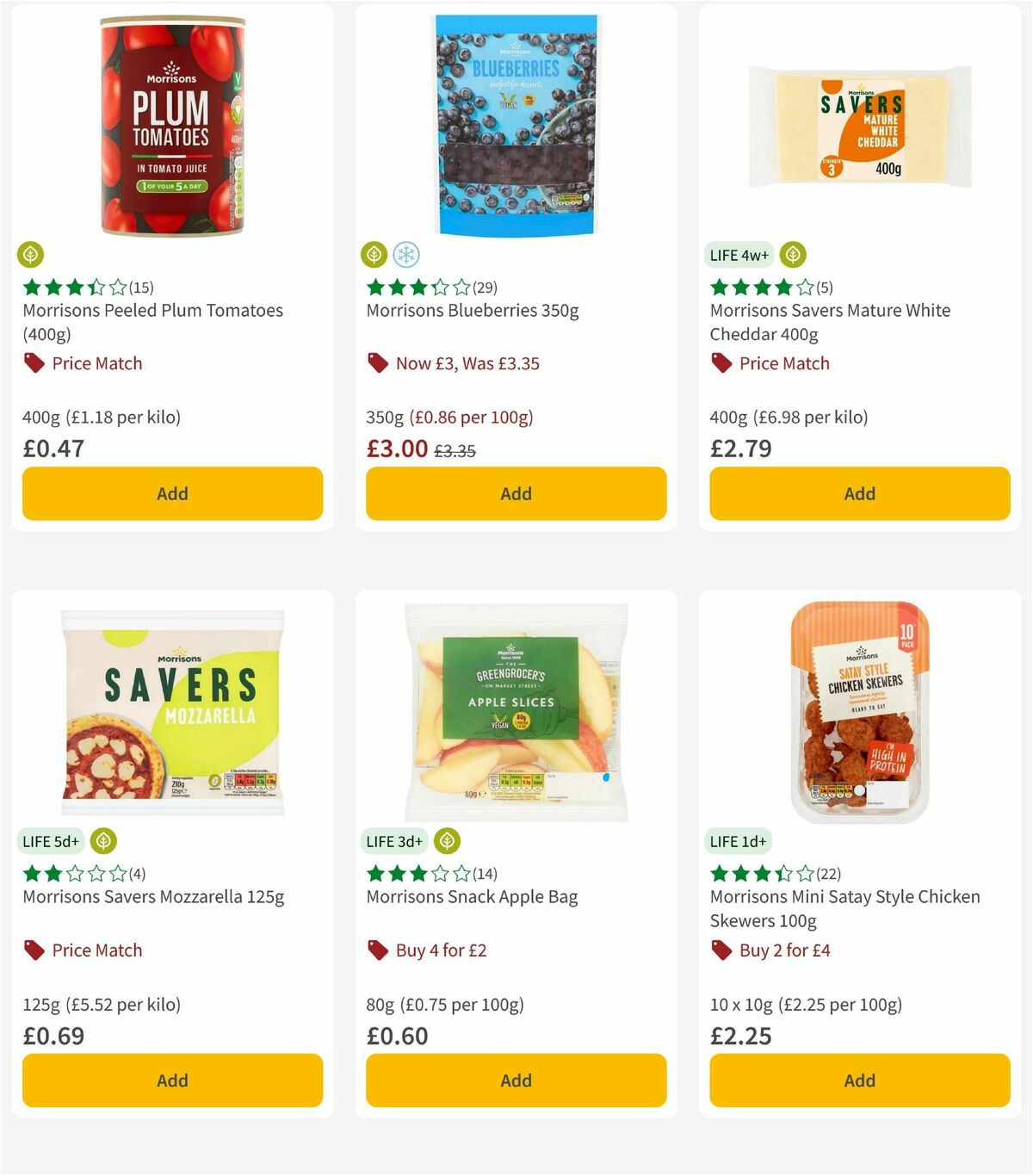 Morrisons Offers from 2 January