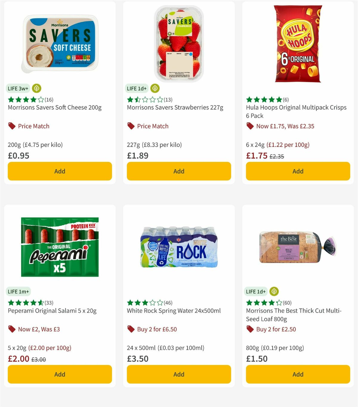 Morrisons Offers from 2 January