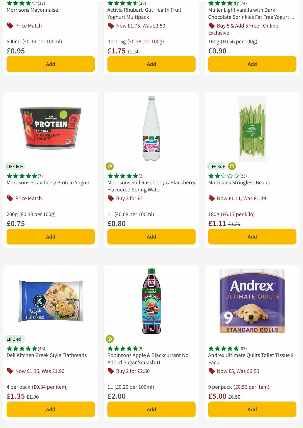 Morrisons Offers from 2 January