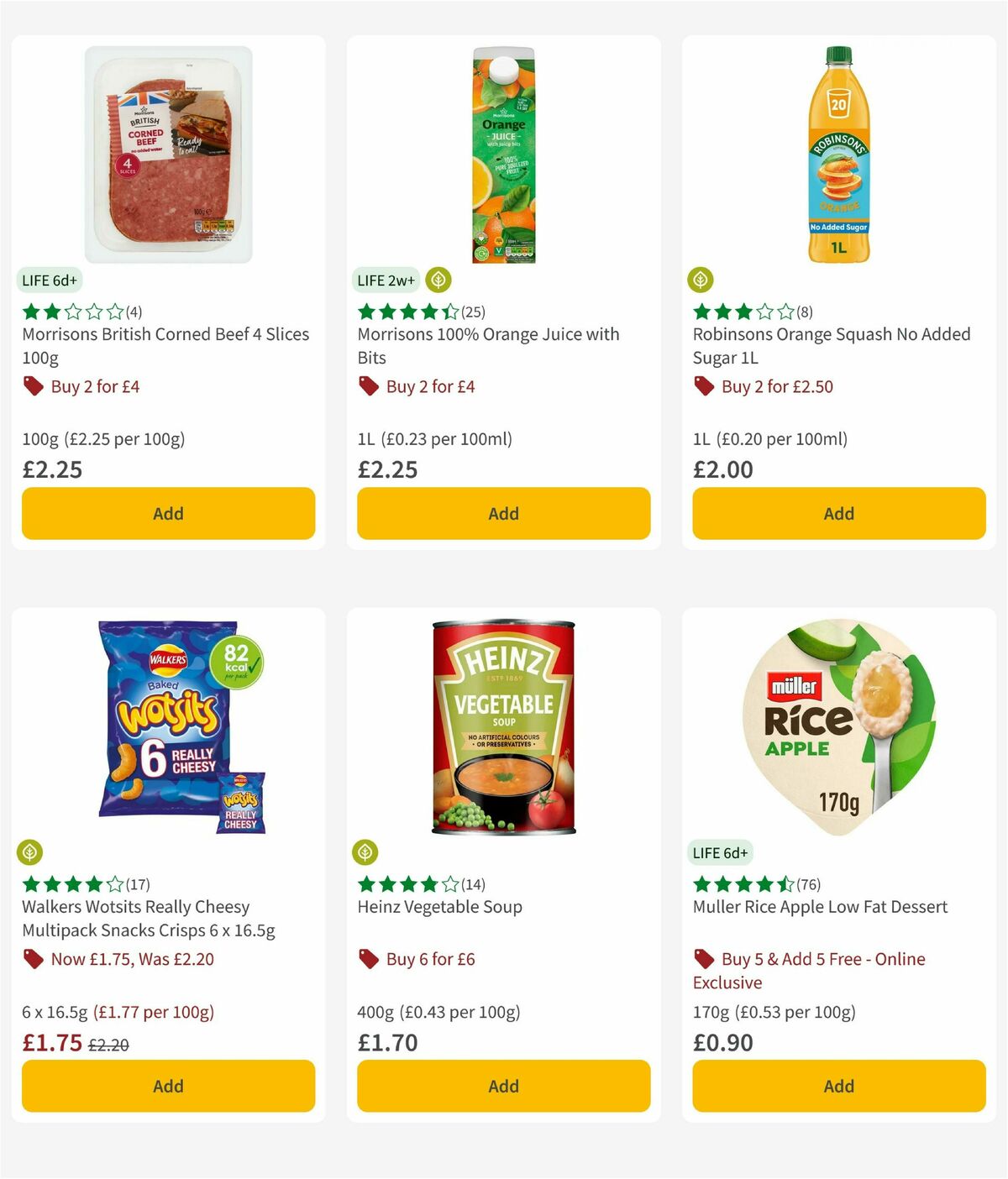 Morrisons Offers from 2 January