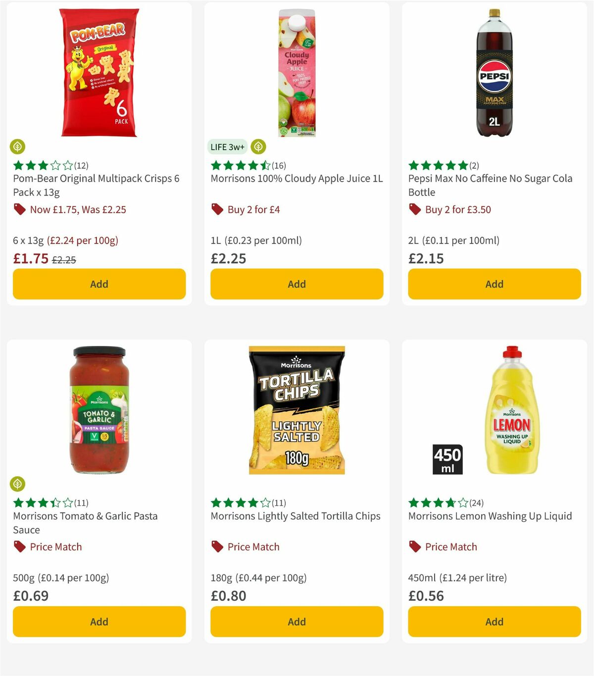 Morrisons Offers from 2 January