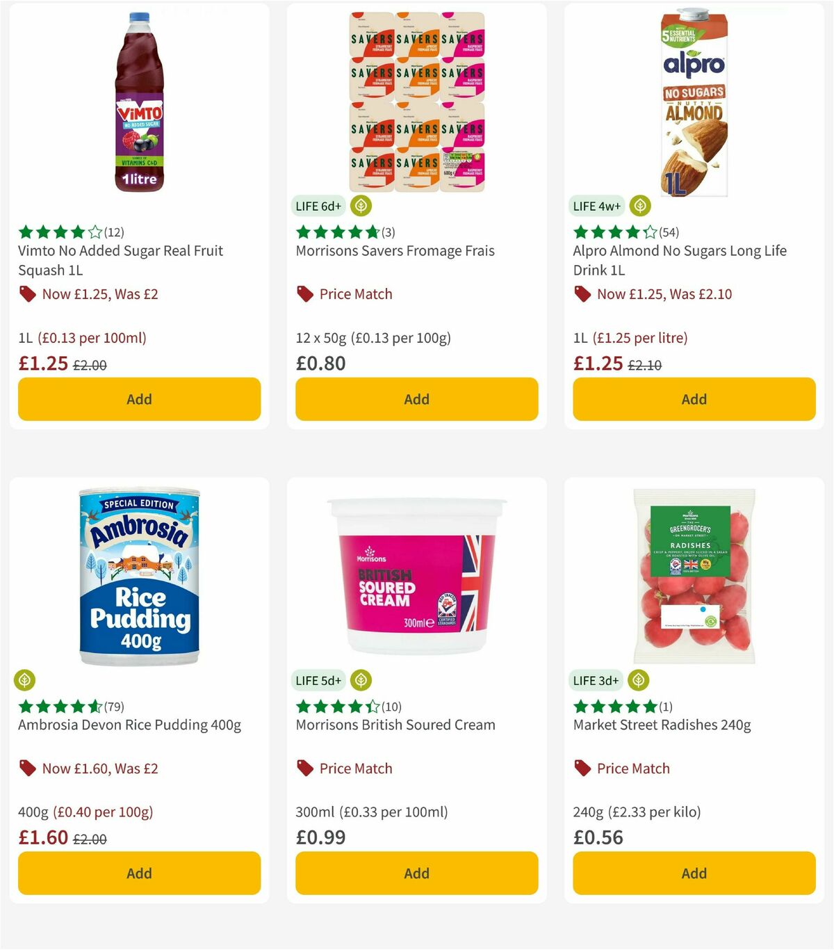 Morrisons Offers from 2 January