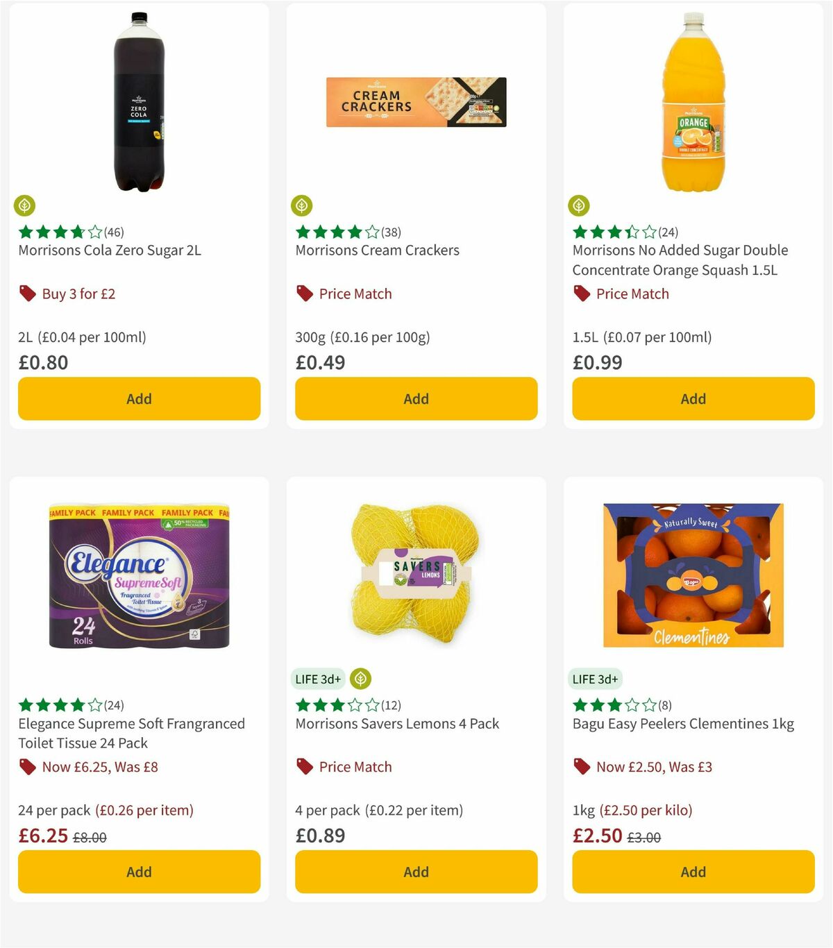 Morrisons Offers from 2 January