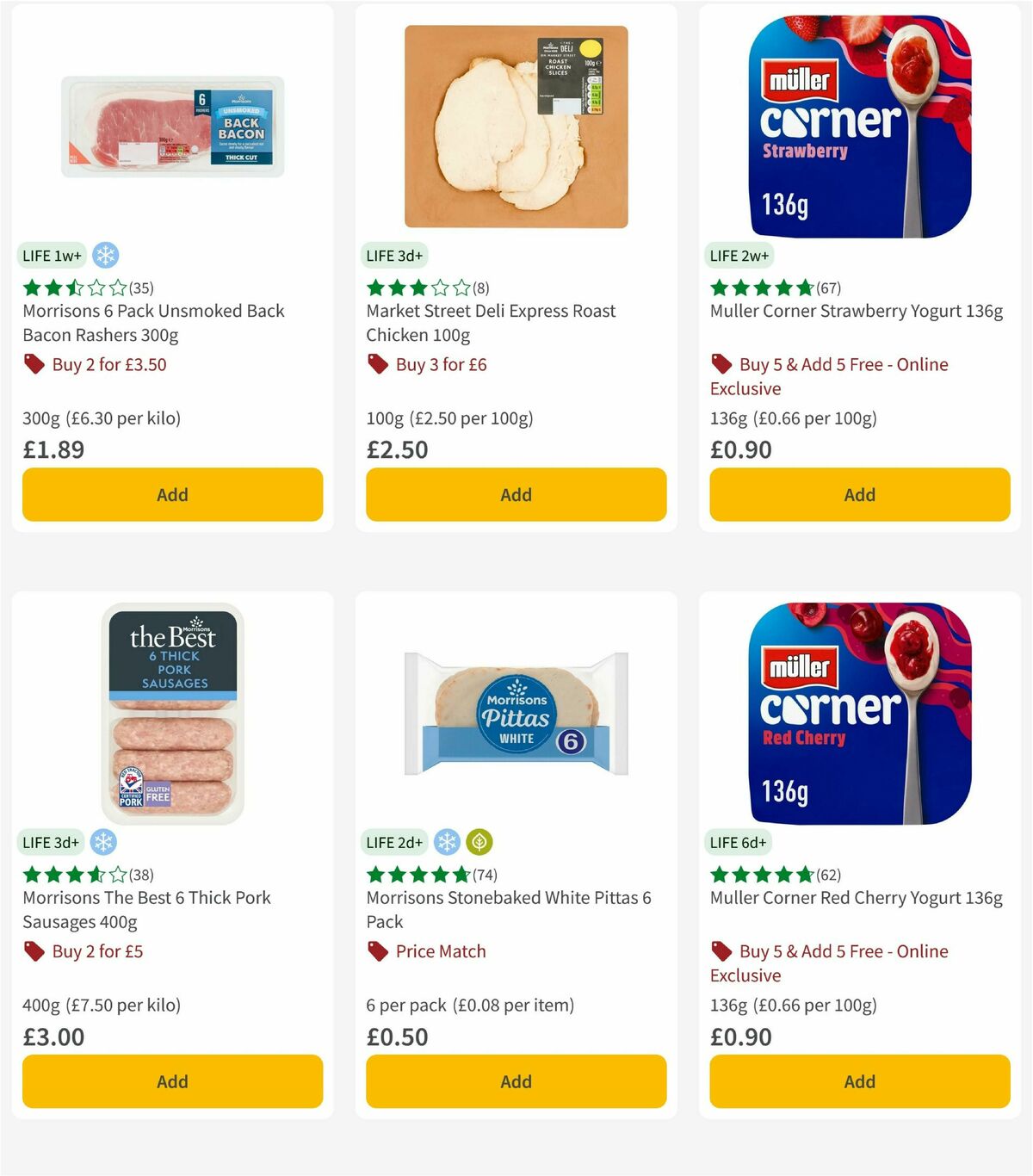 Morrisons Offers from 13 January