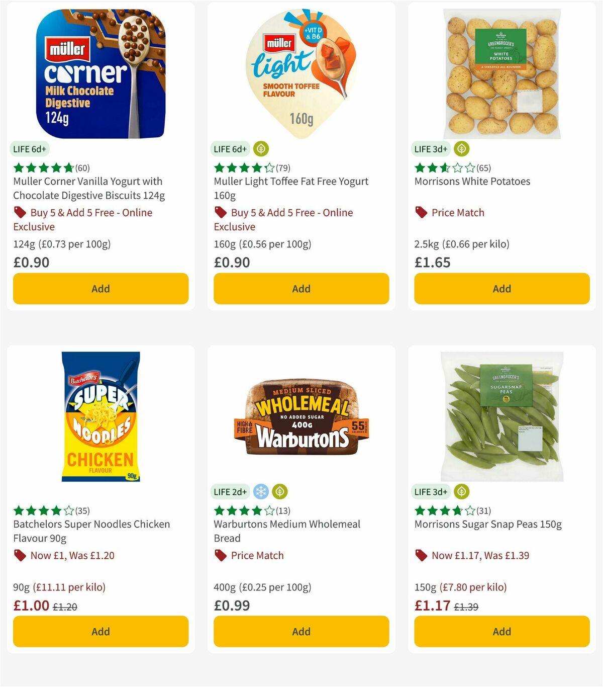 Morrisons Offers from 13 January