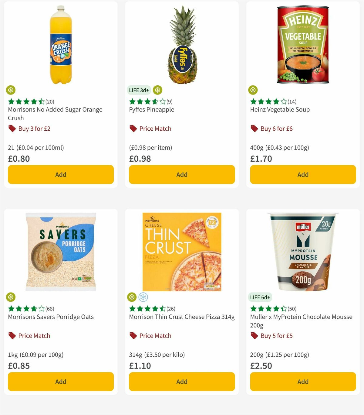 Morrisons Offers from 13 January