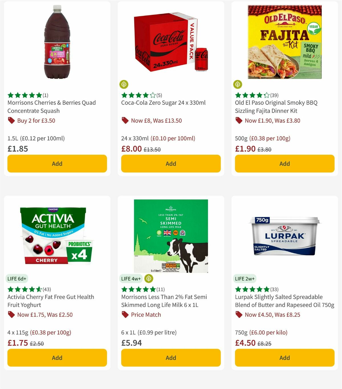 Morrisons Offers from 13 January