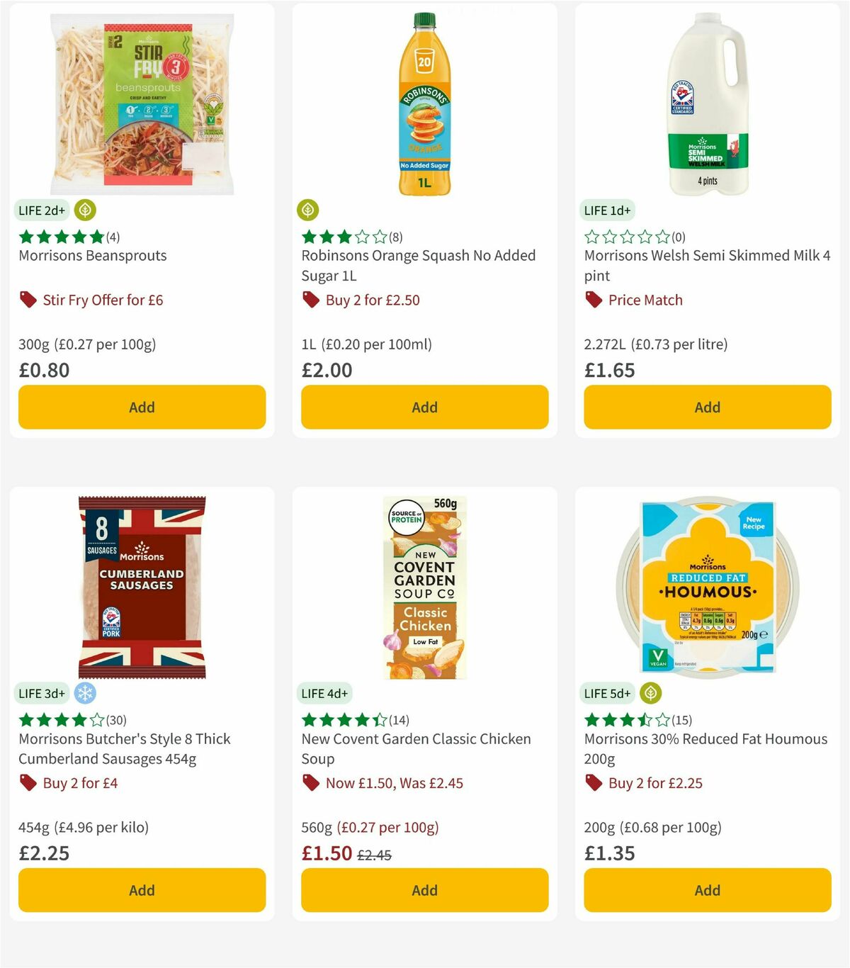 Morrisons Offers from 13 January
