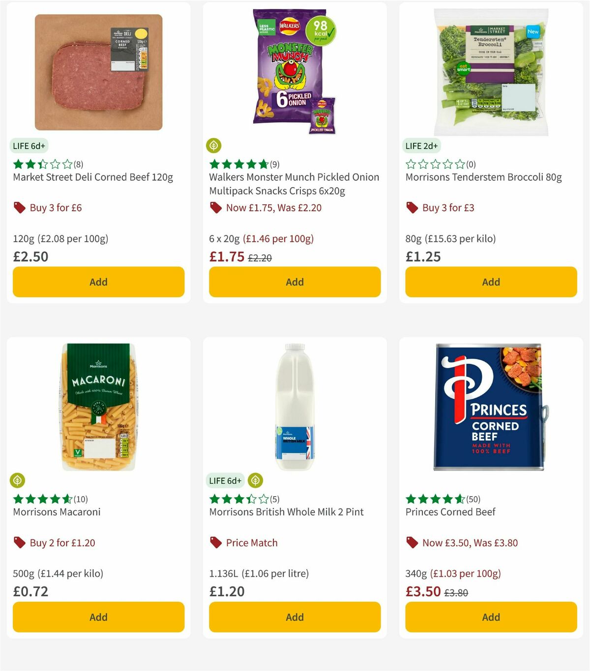 Morrisons Offers from 13 January