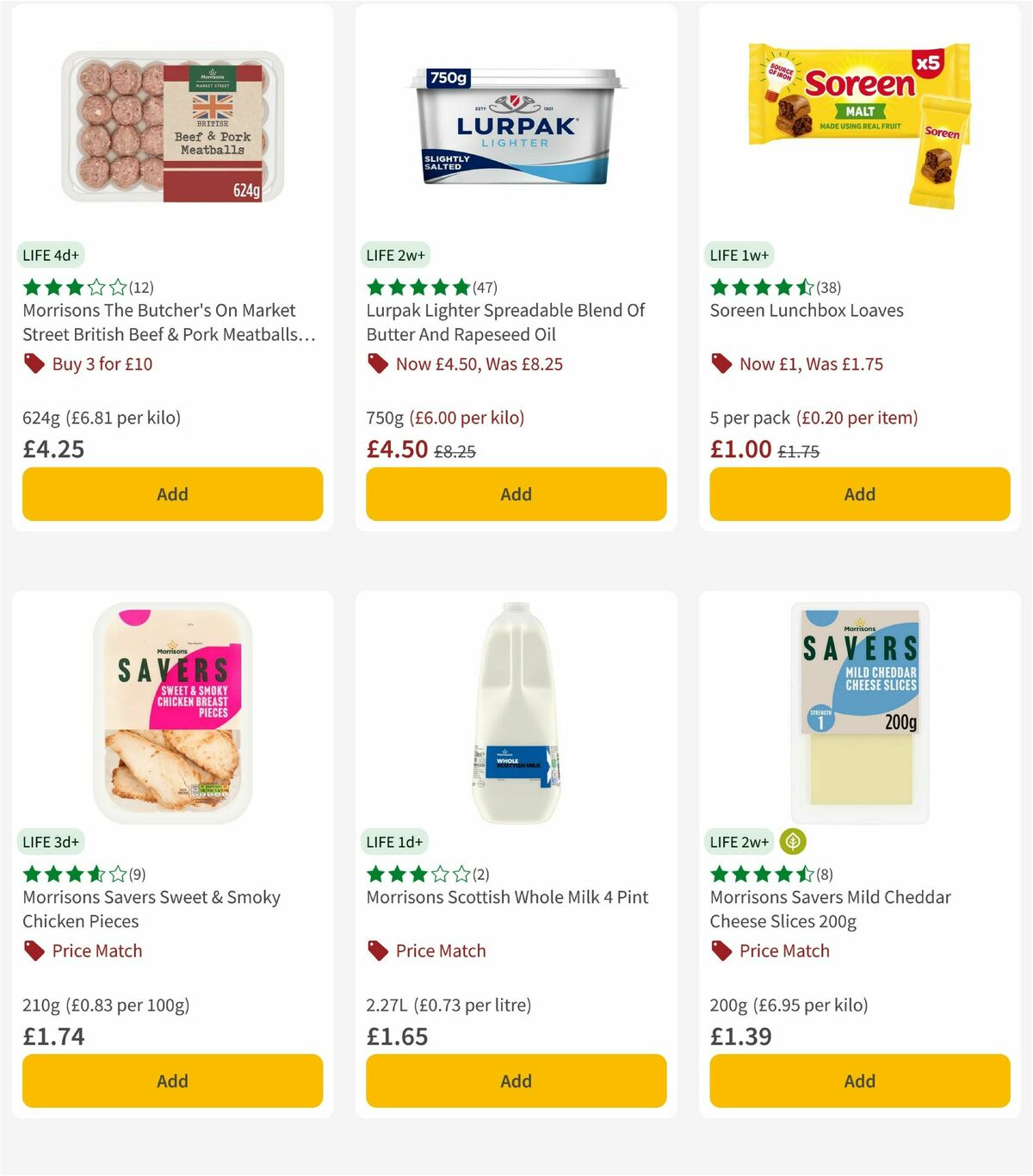 Morrisons Offers from 13 January