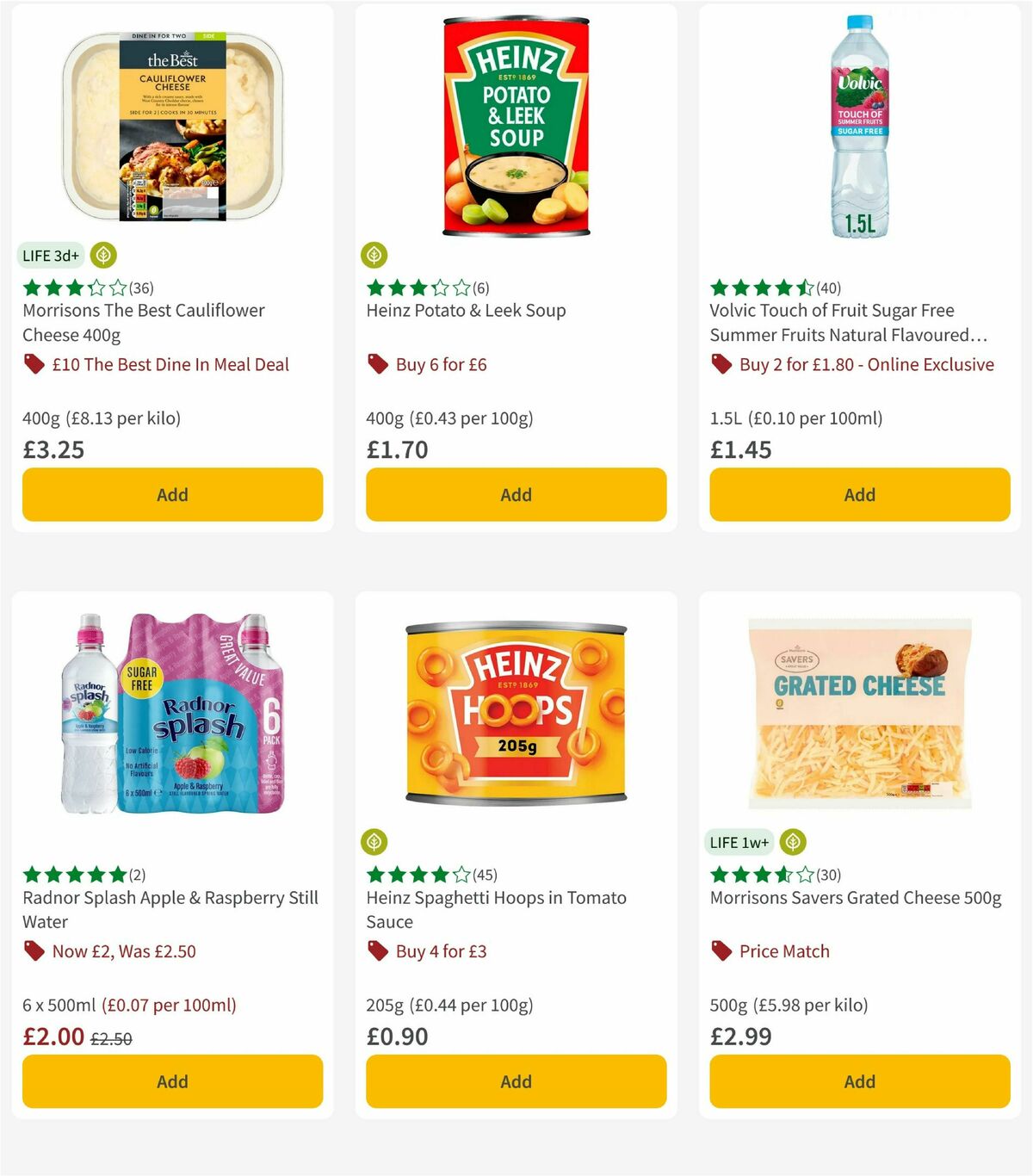 Morrisons Offers from 13 January