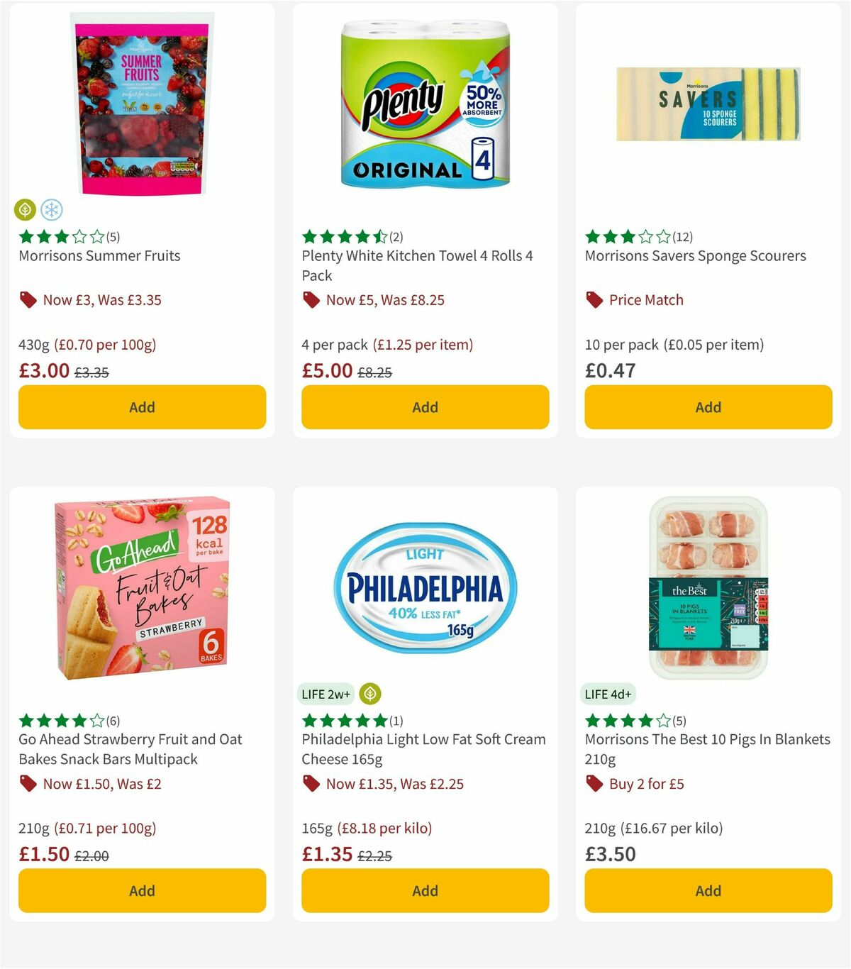 Morrisons Offers from 13 January