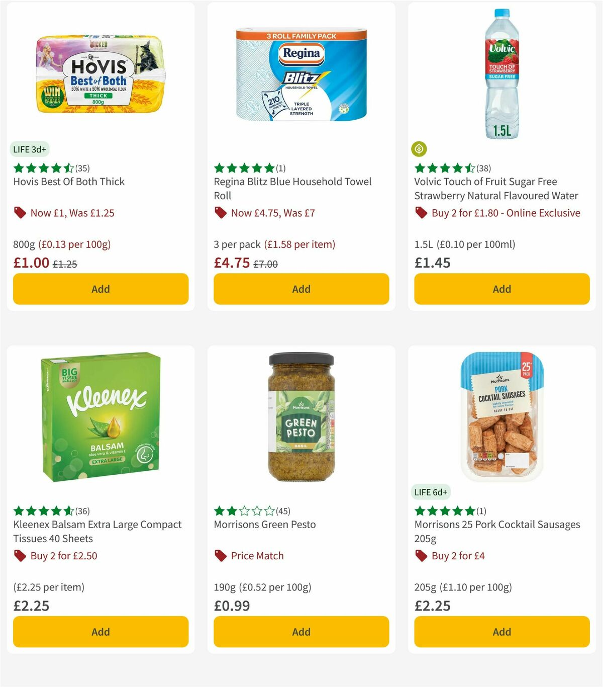 Morrisons Offers from 13 January
