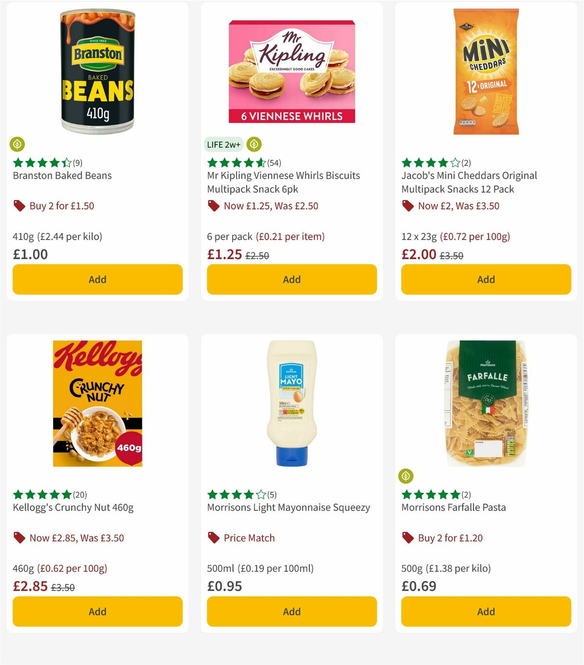 Morrisons Offers from 13 January