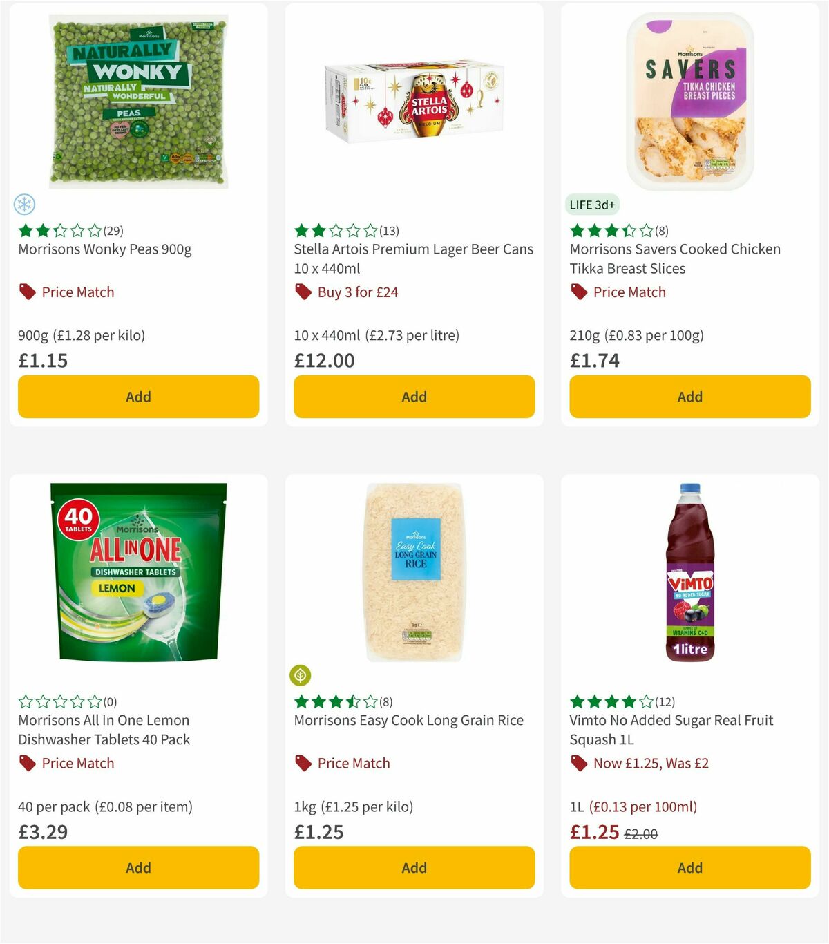 Morrisons Offers from 13 January