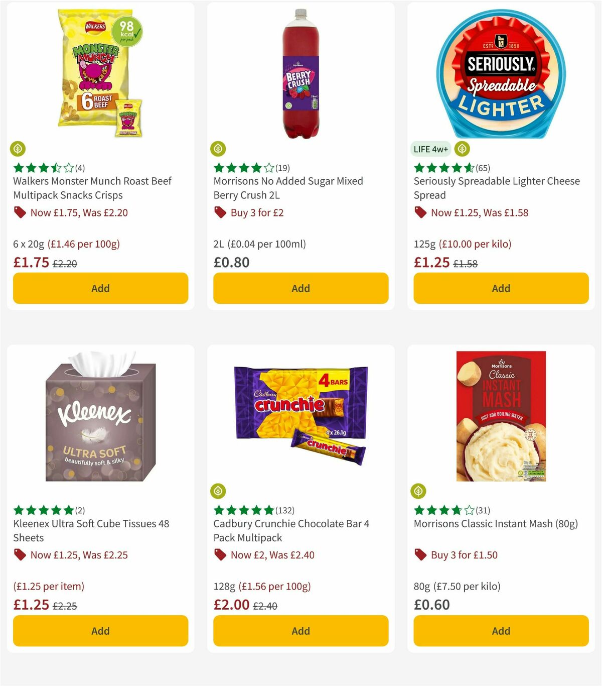 Morrisons Offers from 13 January