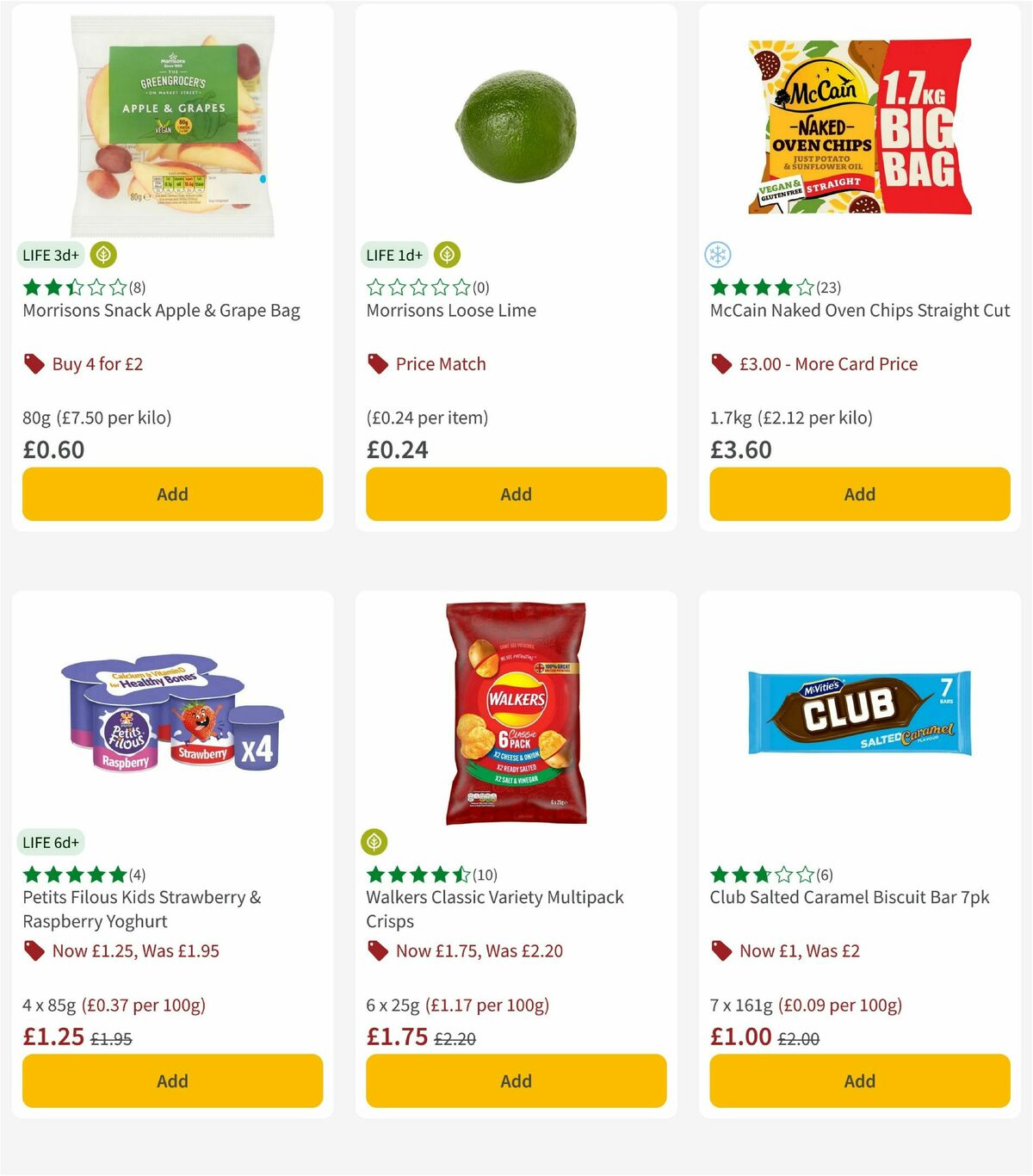 Morrisons Offers from 13 January