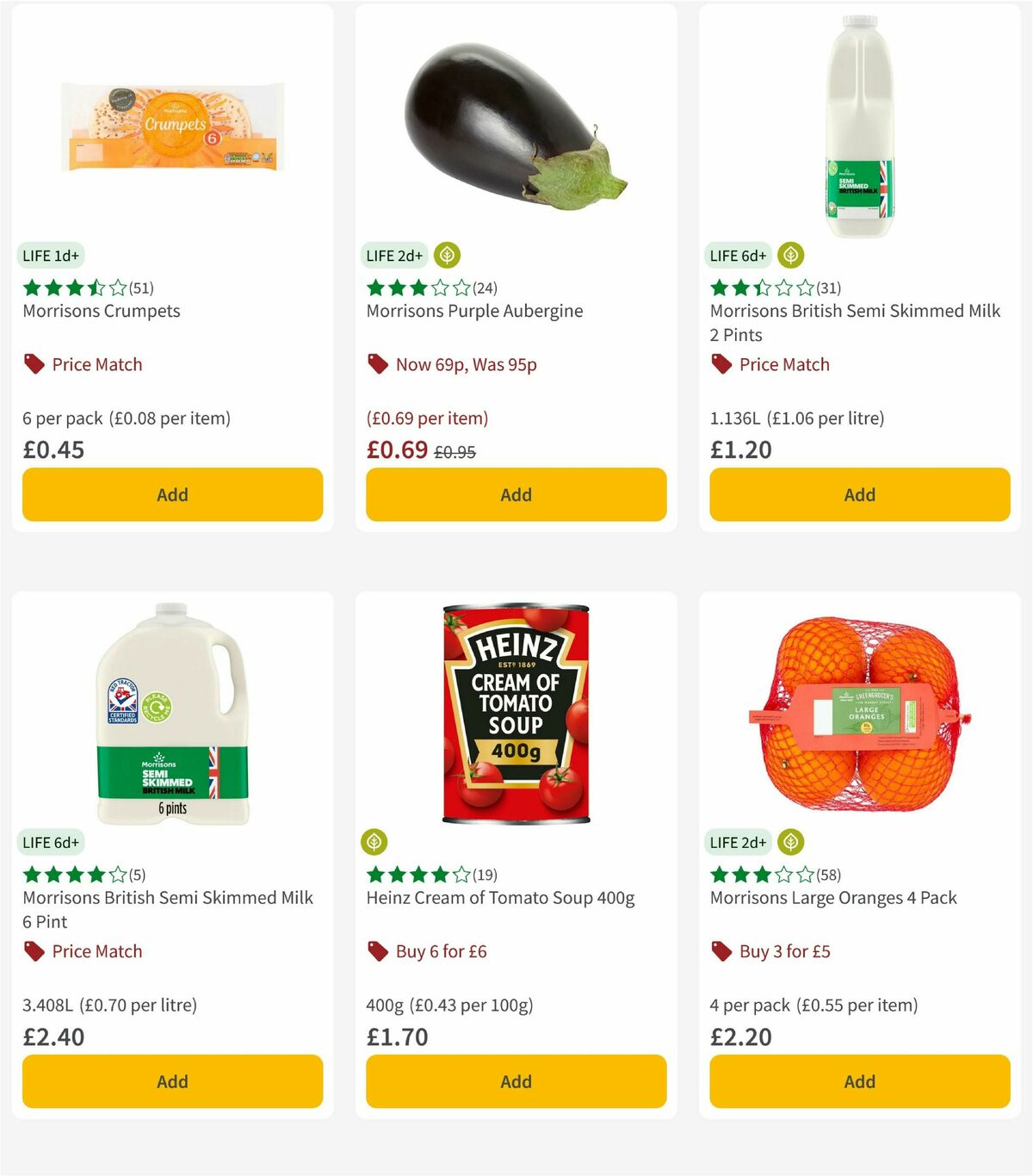Morrisons Offers from 13 January