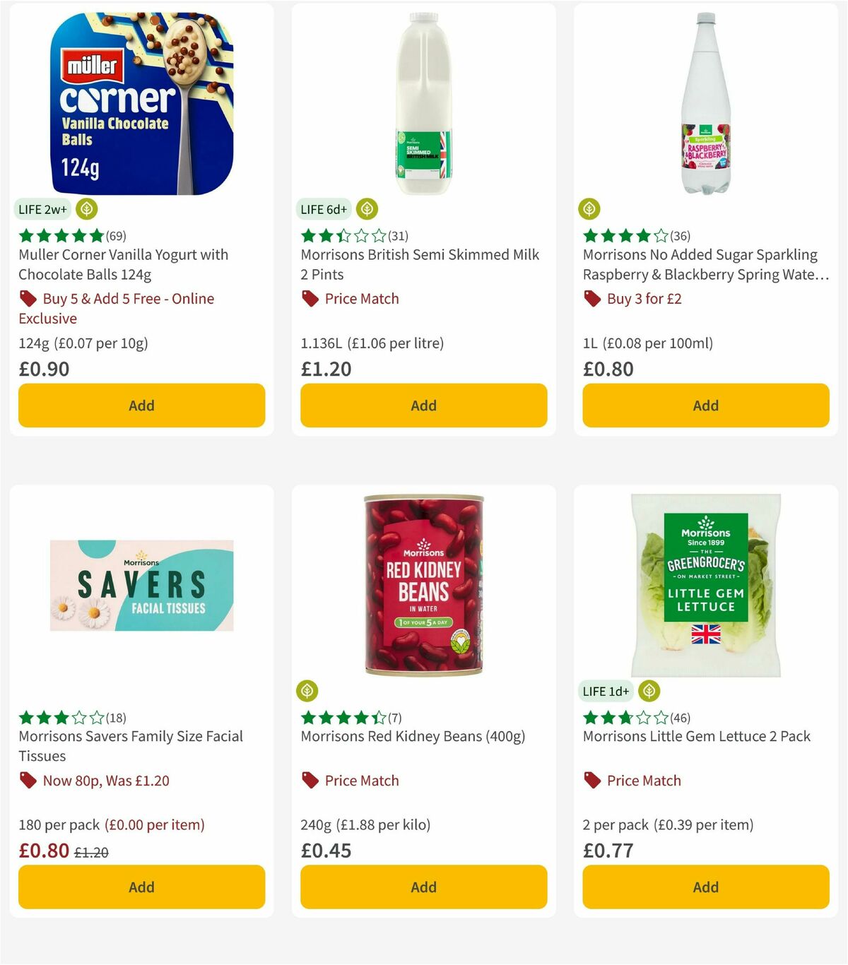 Morrisons Offers from 20 January