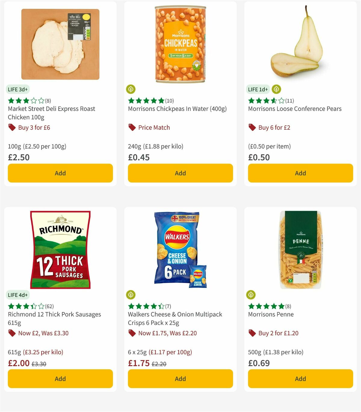 Morrisons Offers from 20 January