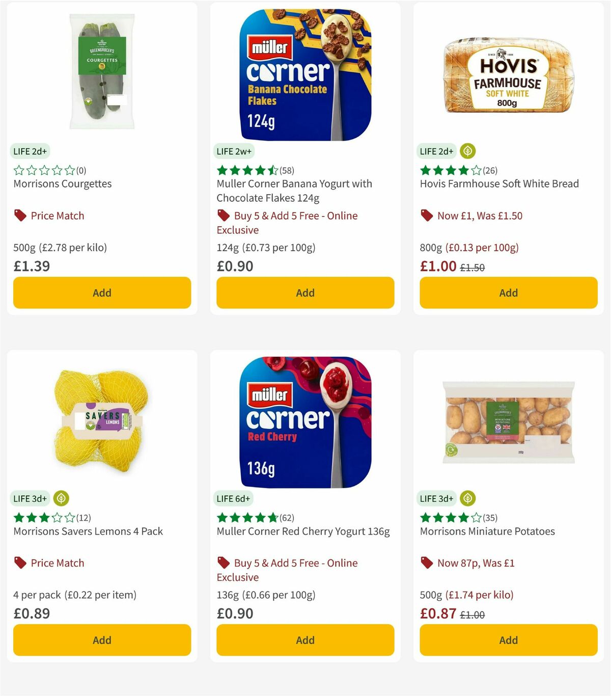 Morrisons Offers from 20 January
