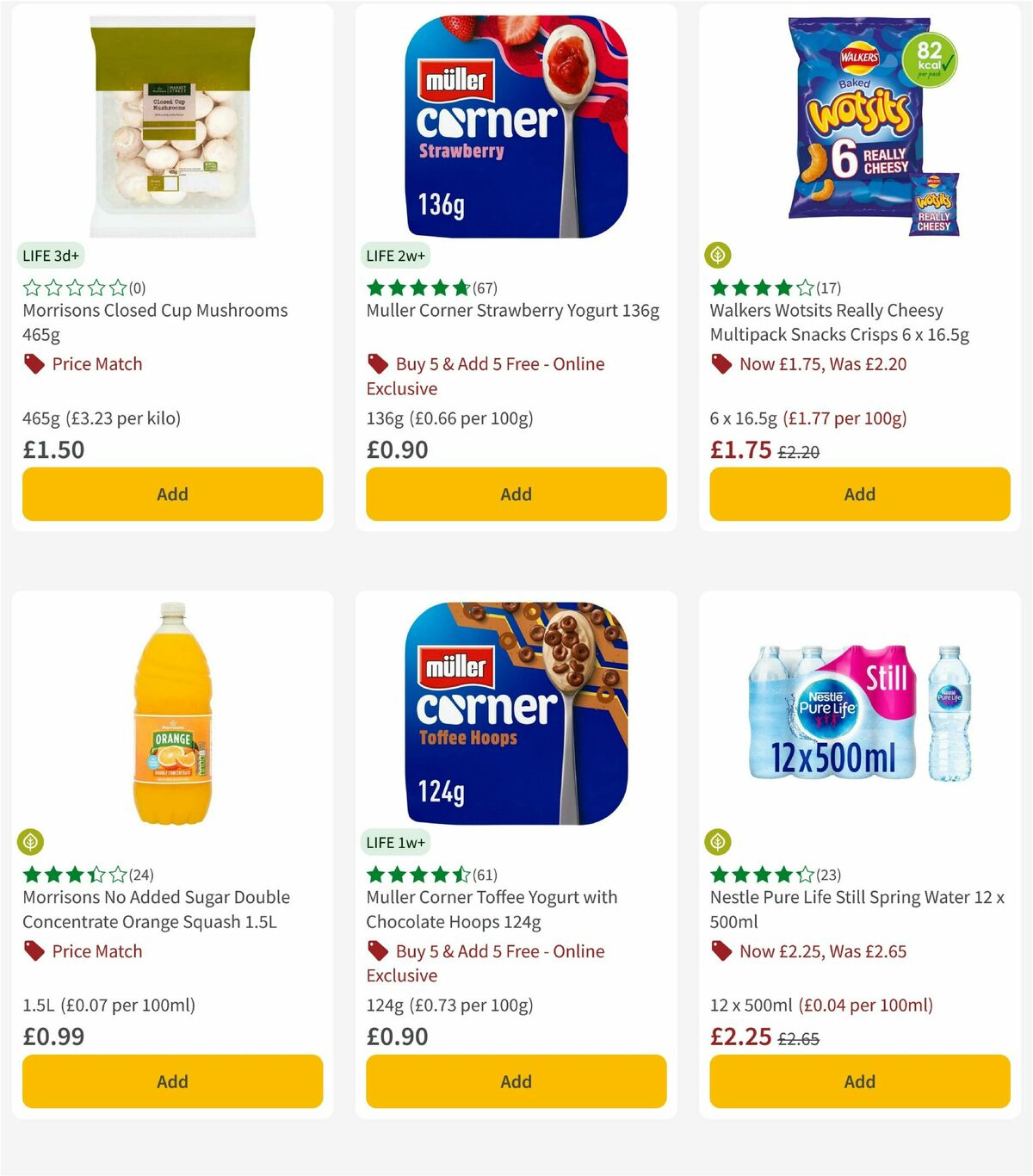 Morrisons Offers from 20 January