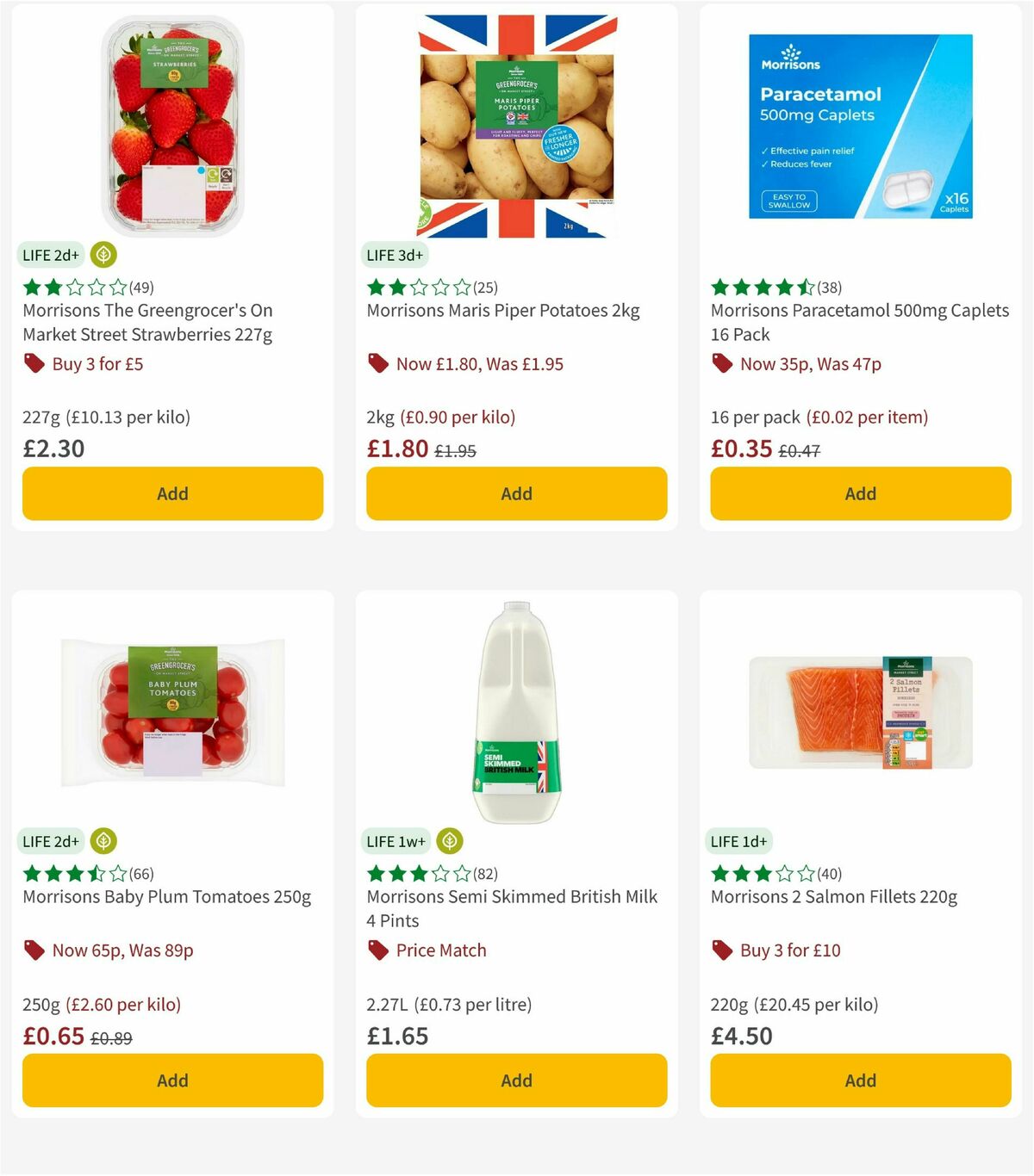 Morrisons Offers from 20 January