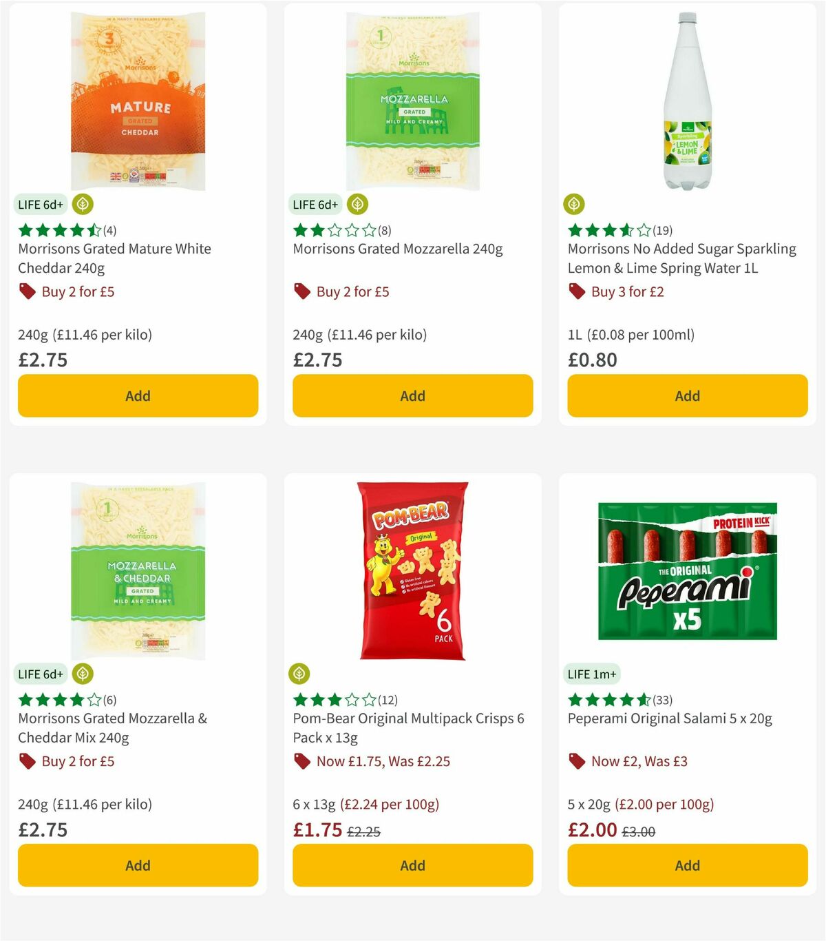 Morrisons Offers from 20 January