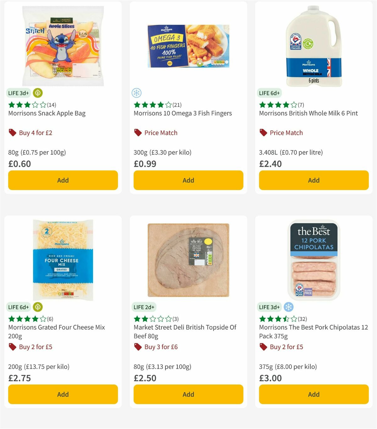 Morrisons Offers from 20 January