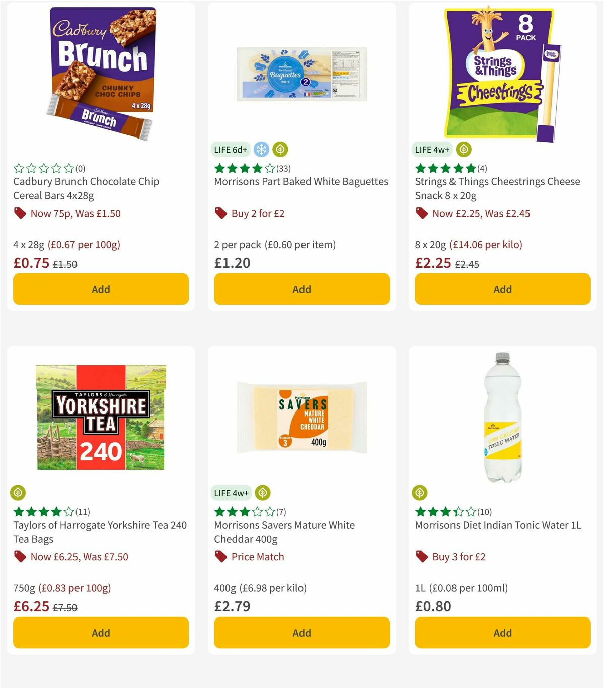 Morrisons Offers from 20 January