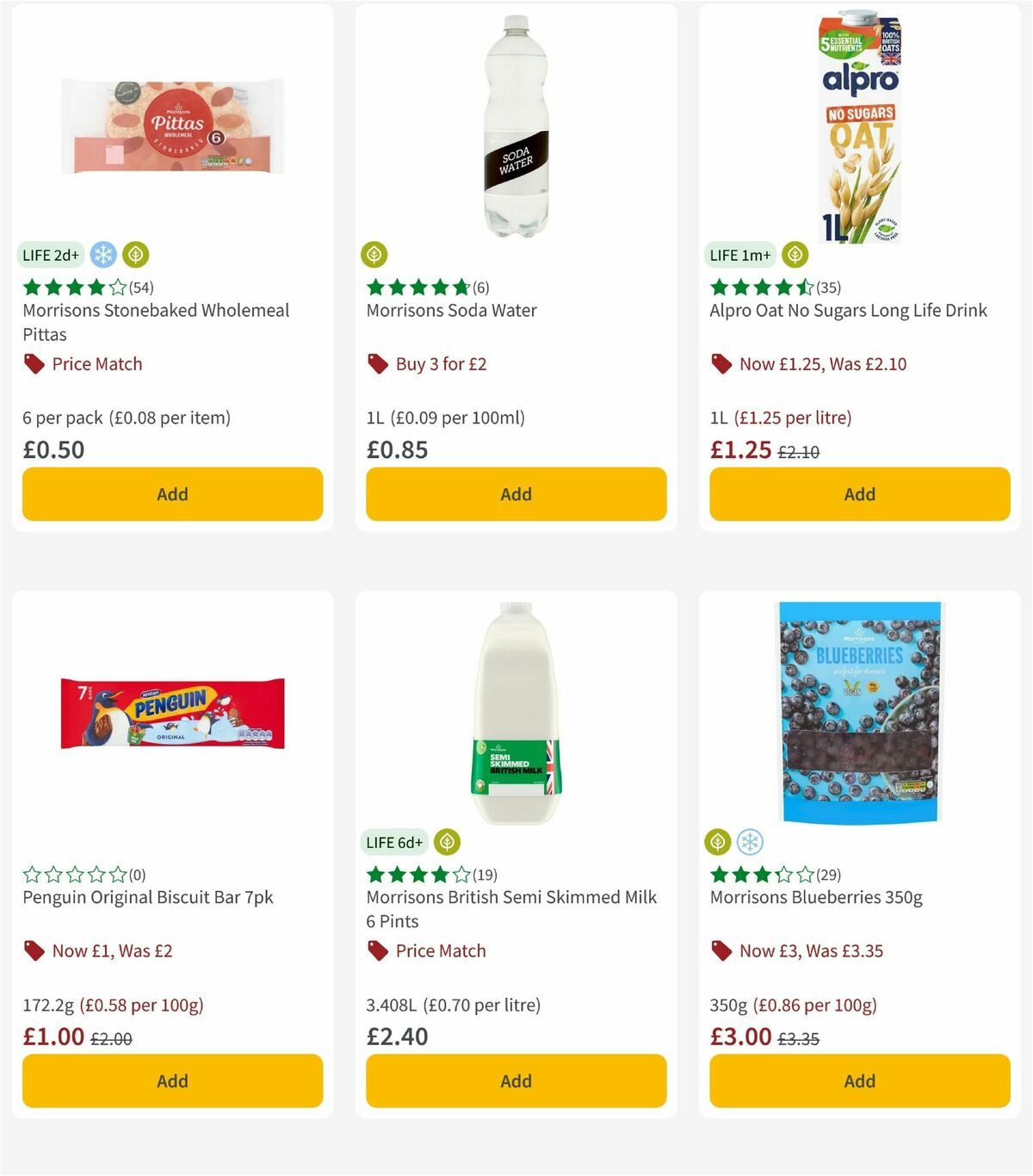 Morrisons Offers from 20 January