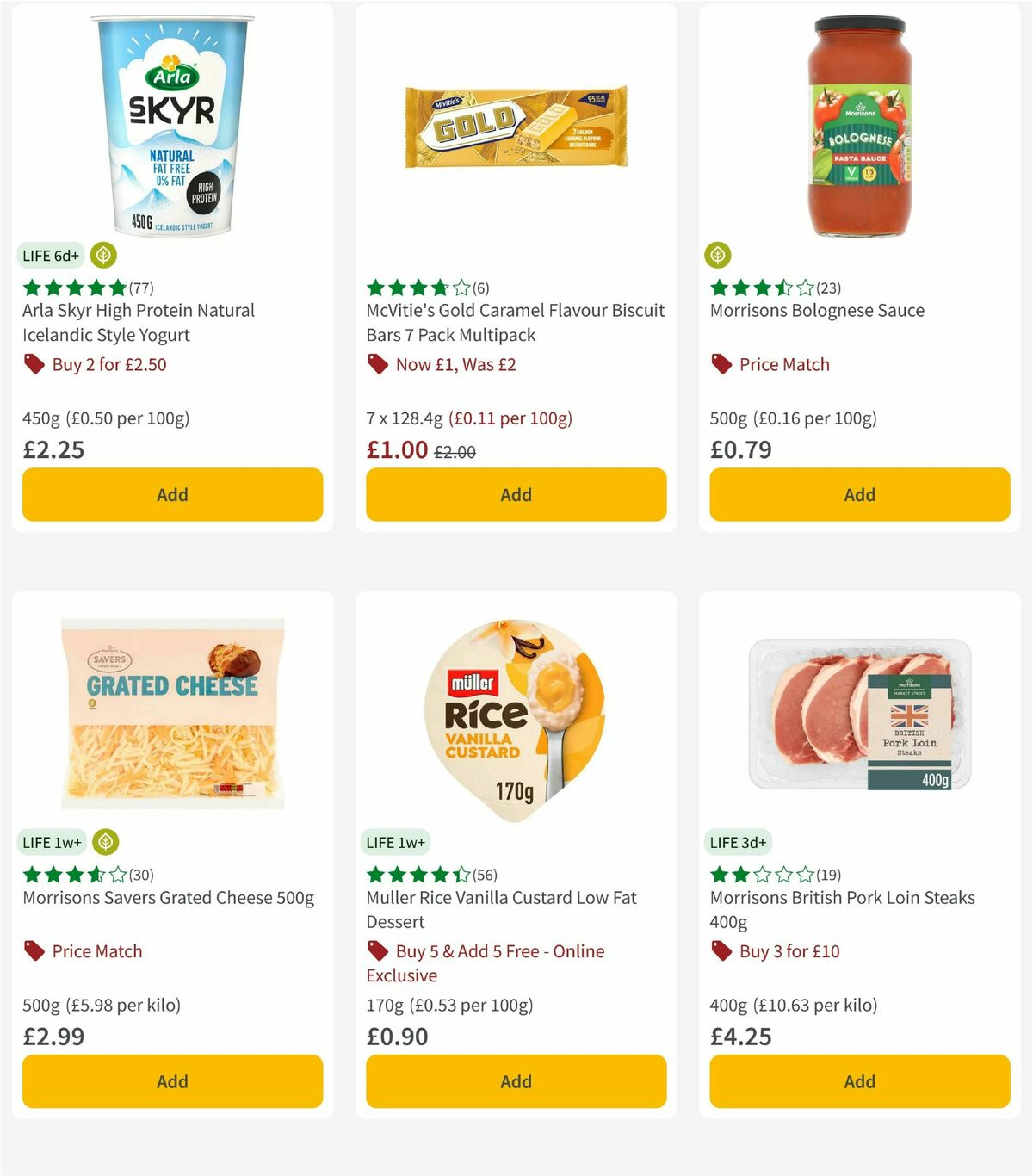 Morrisons Offers from 20 January