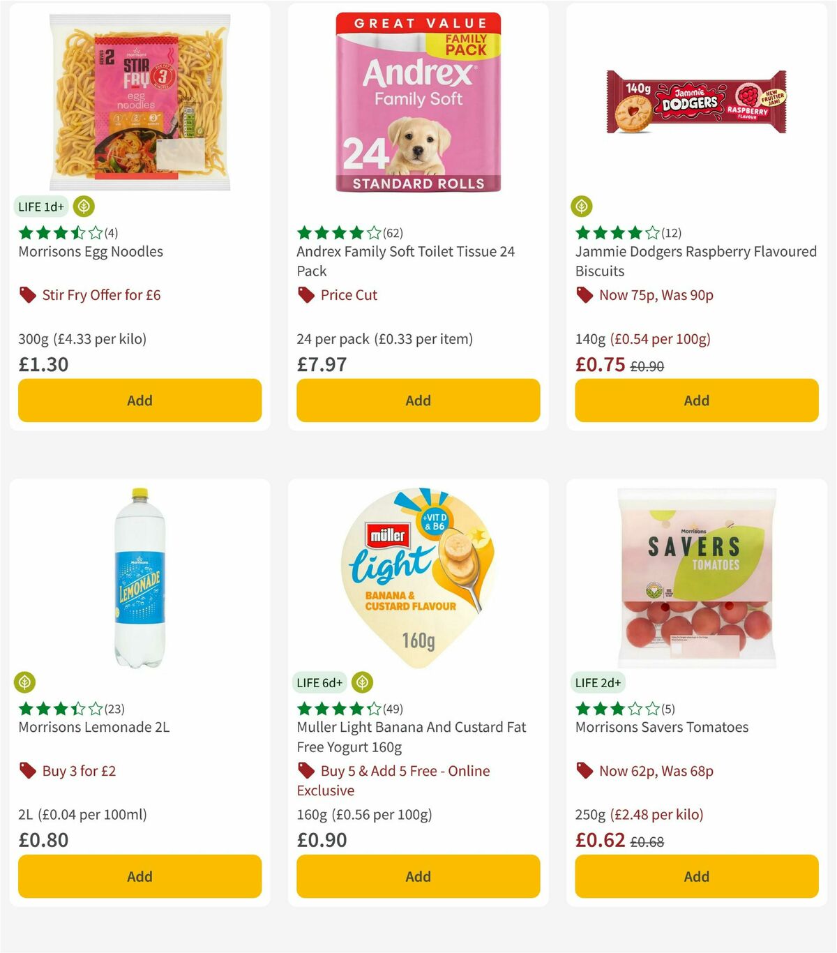 Morrisons Offers from 20 January
