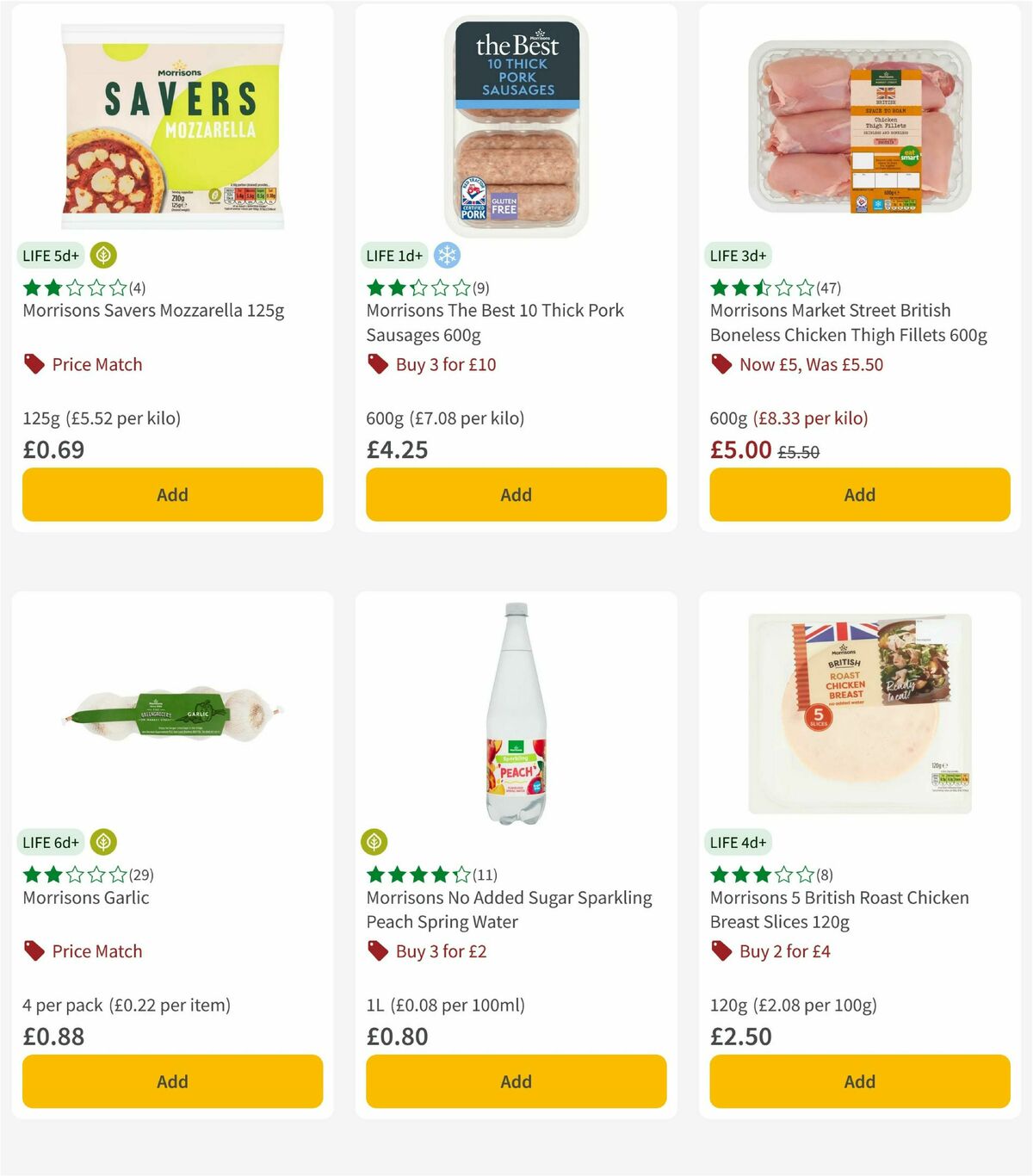 Morrisons Offers from 20 January