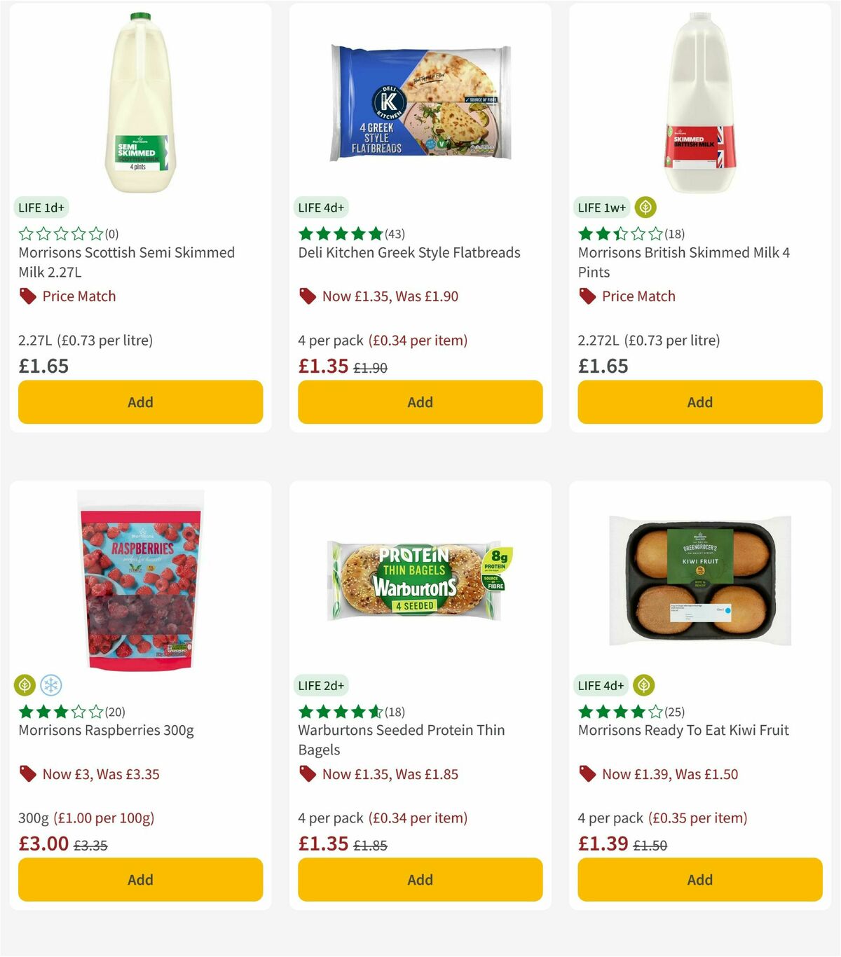 Morrisons Offers from 20 January