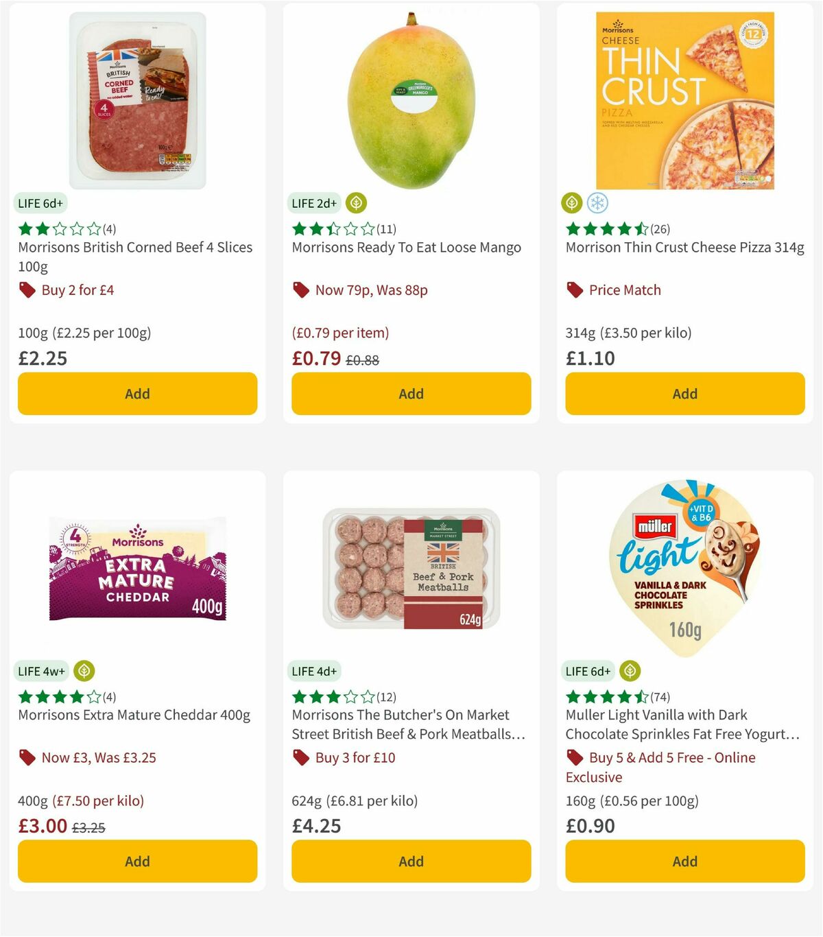 Morrisons Offers from 20 January